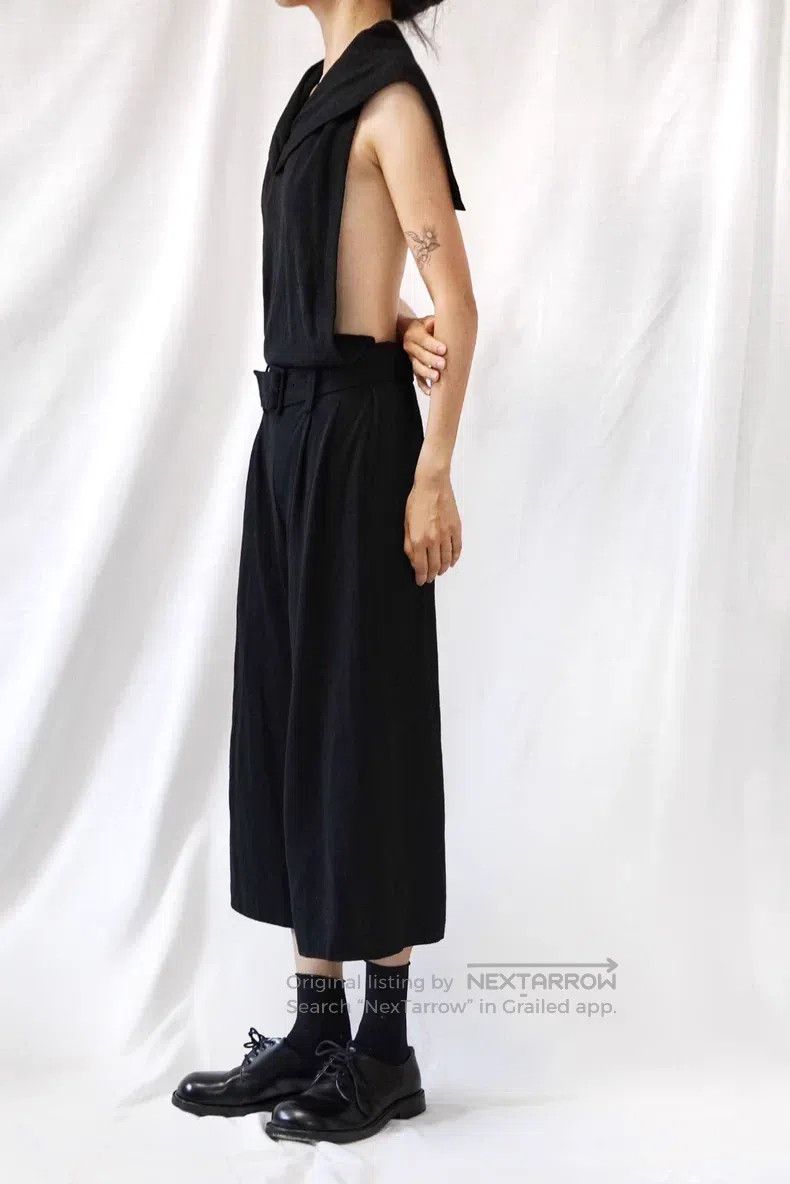 Comme des Garcons Comme Des Garcons size S Sleeveless wide-leg jumpsuit Size 23" - 6 Thumbnail