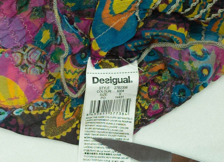 Desigual Desigual womens top bluse size S gc Size S / US 4 / IT 40 - 6 Thumbnail