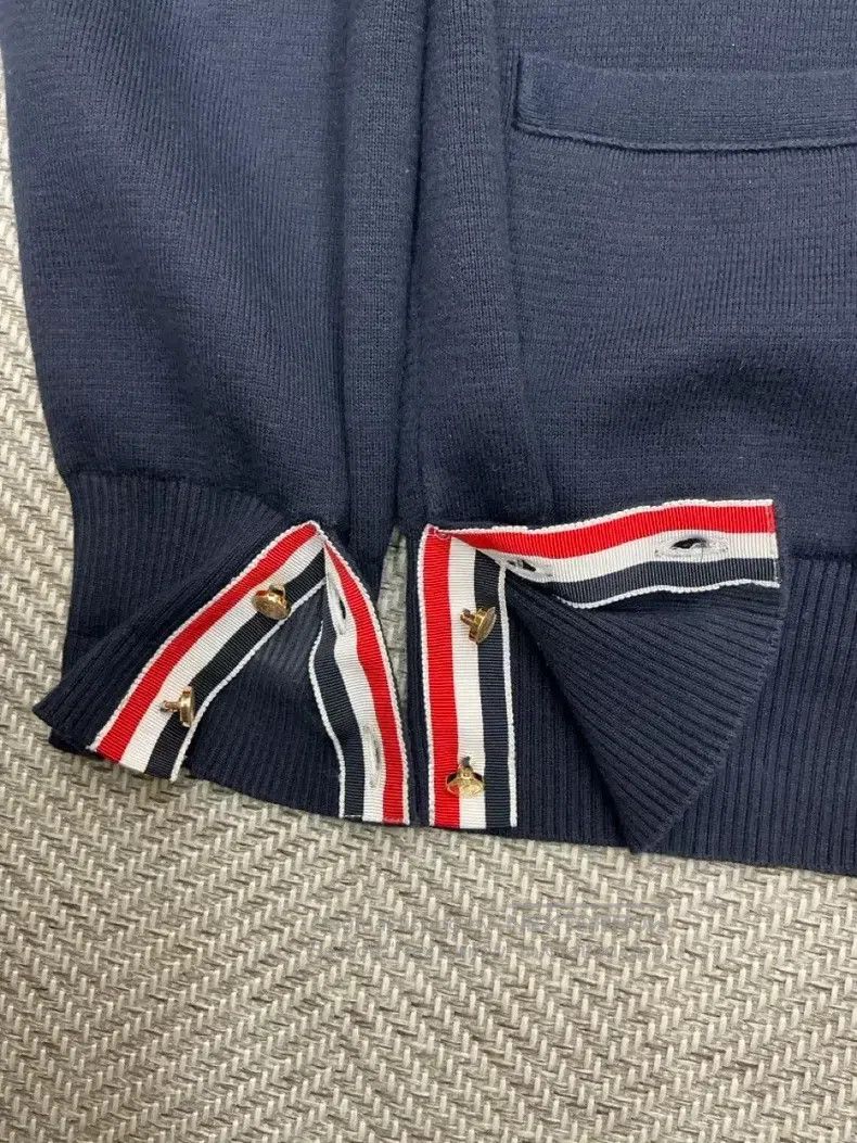 Thom Browne Thom Browne Milan Knit Gold Button Cardigan Size US L / EU 52-54 / 3 - 4 Thumbnail