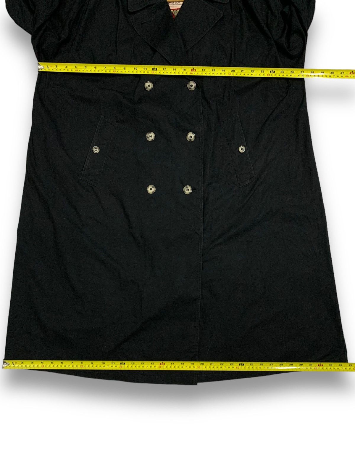 Herno Vintage Y2K Herno Double Breast Trench Coat Made in Italy Size US M / EU 48-50 / 2 - 13 Thumbnail