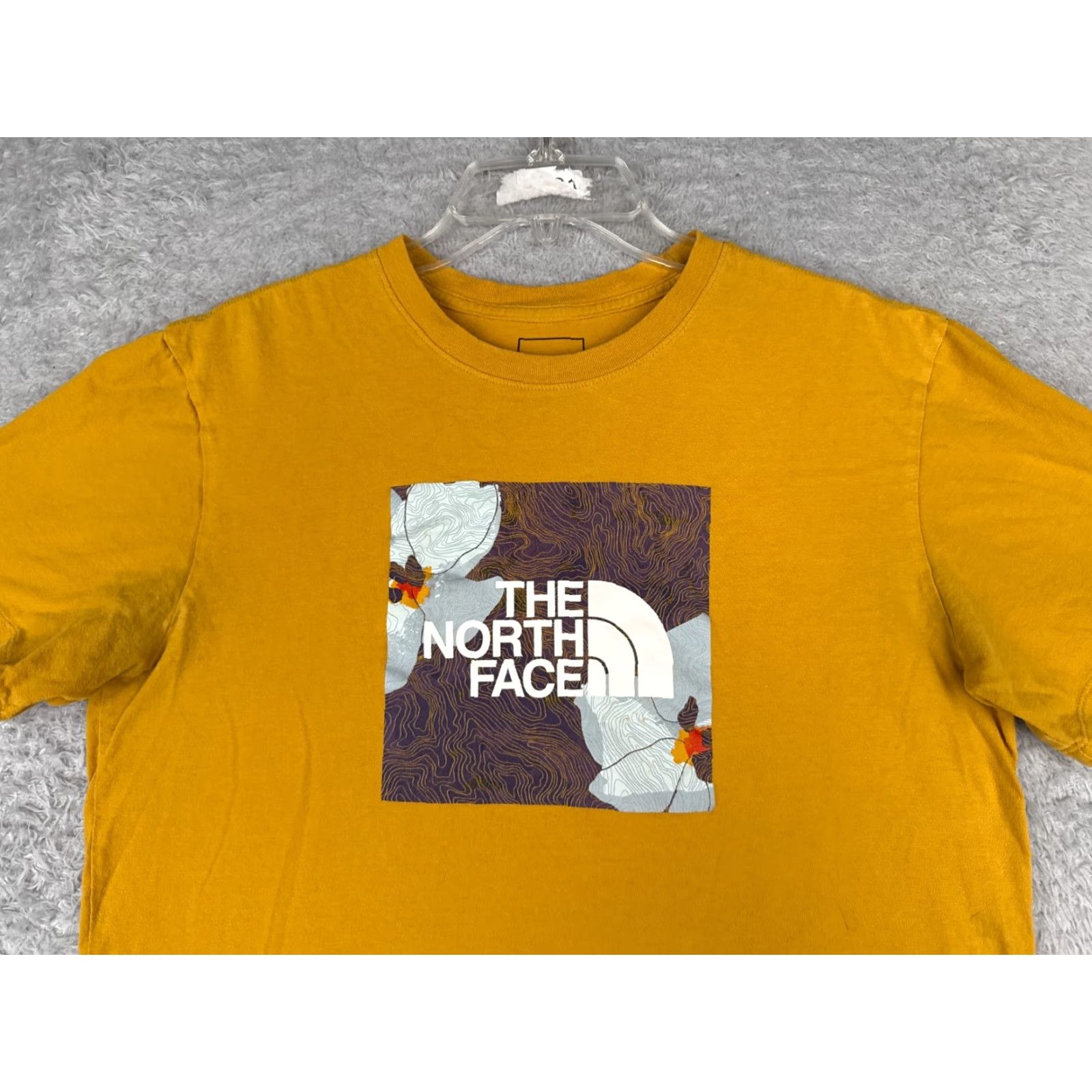 The North Face The North Face Shirt Men Medium Yellow Short Sleeve Logo Cotton Breathable All Seasons Mens Size US M / EU 48-50 / 2 - 4 Thumbnail