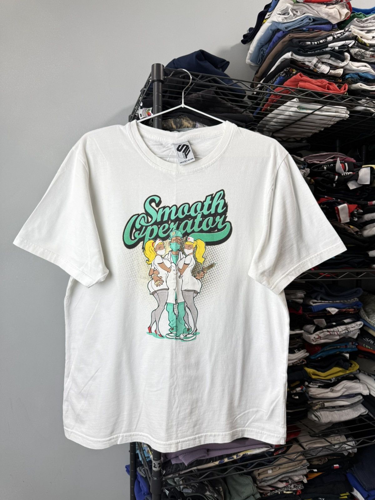 Rap Tees Vintage Hook Ups Sexy Girls Smooth Operator T Shirt Naked Size US M / EU 48-50 / 2 - 1 Thumbnail