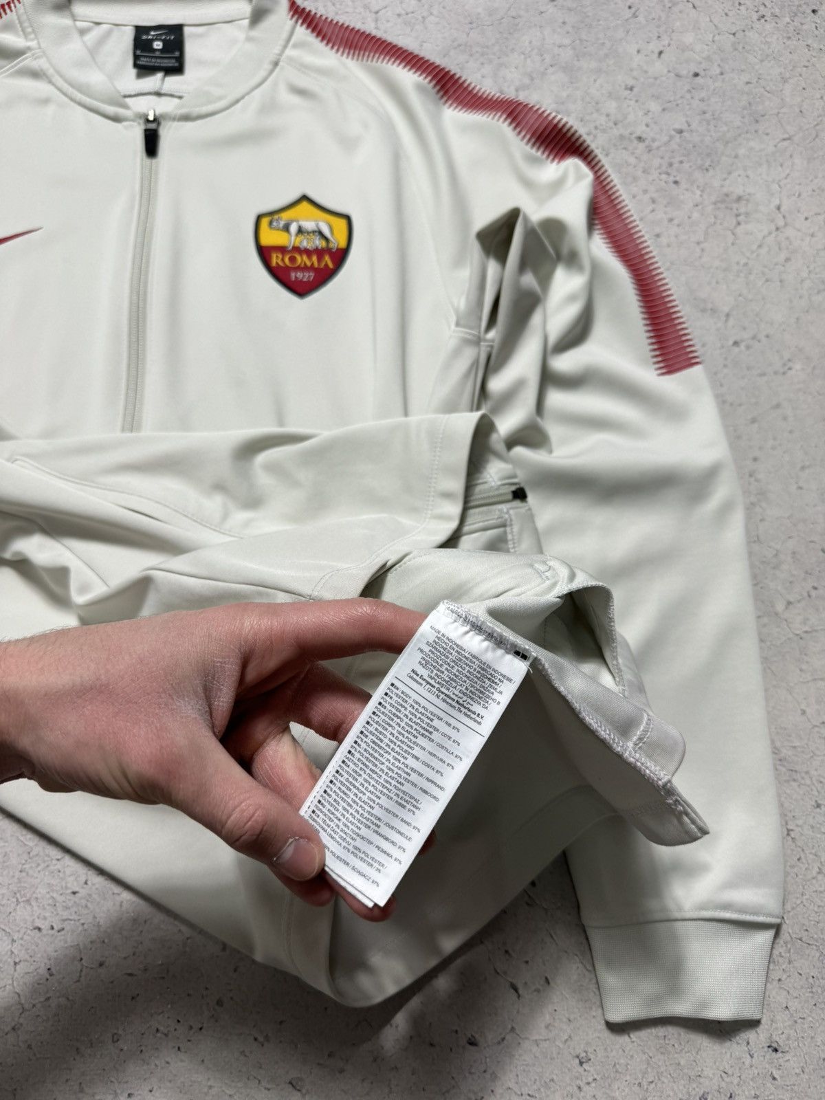 Nike Nike AC Roma Football Track Suit Jacket & Pants Size M Size US M / EU 48-50 / 2 - 11 Thumbnail
