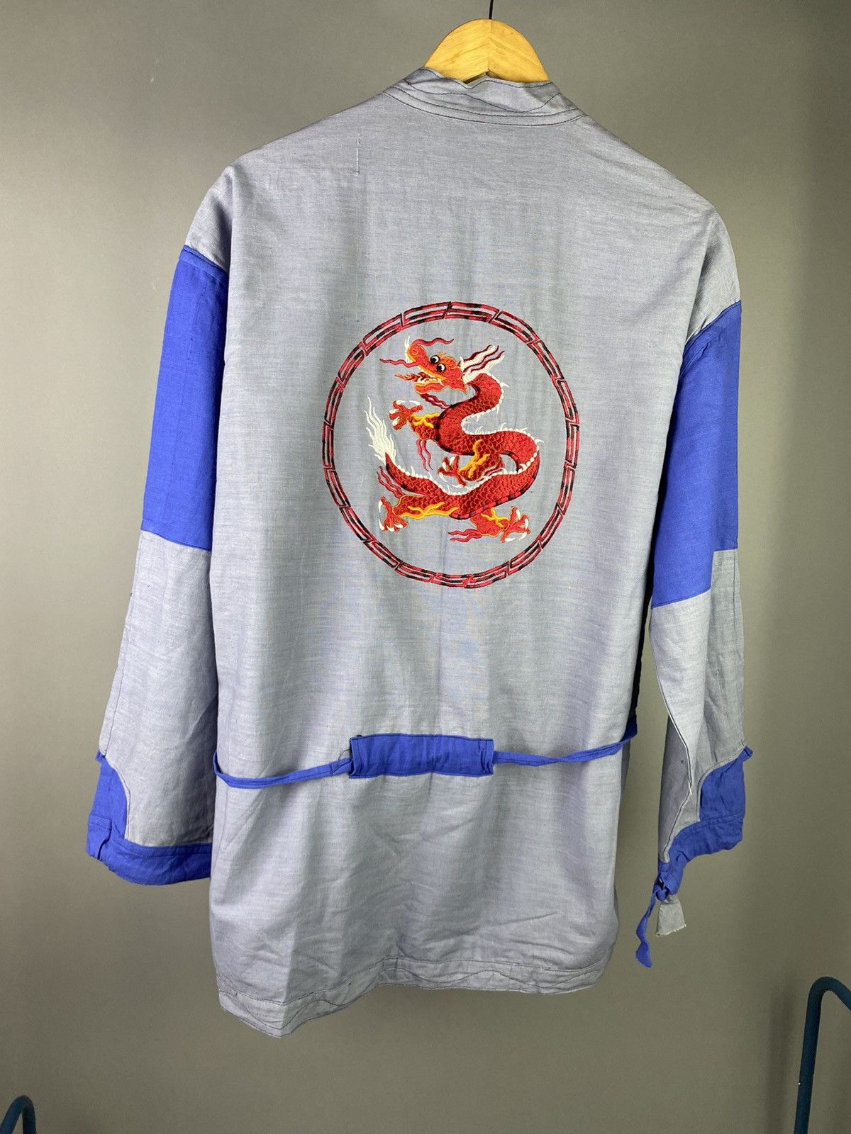 Japanese Brand × Vintage Dragon-Embroidered Vintage Sukajan kimono Jacket Size US L / EU 52-54 / 3 - 1 Thumbnail