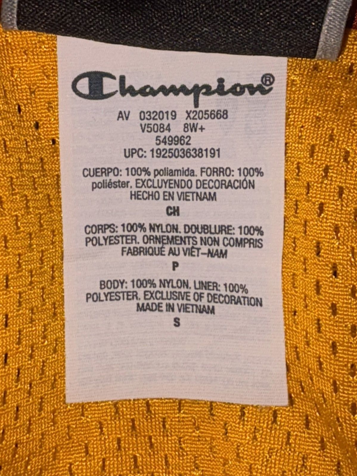 Champion Champion Nylon Warm Up Jacket Men’s Small Size US S / EU 44-46 / 1 - 3 Thumbnail