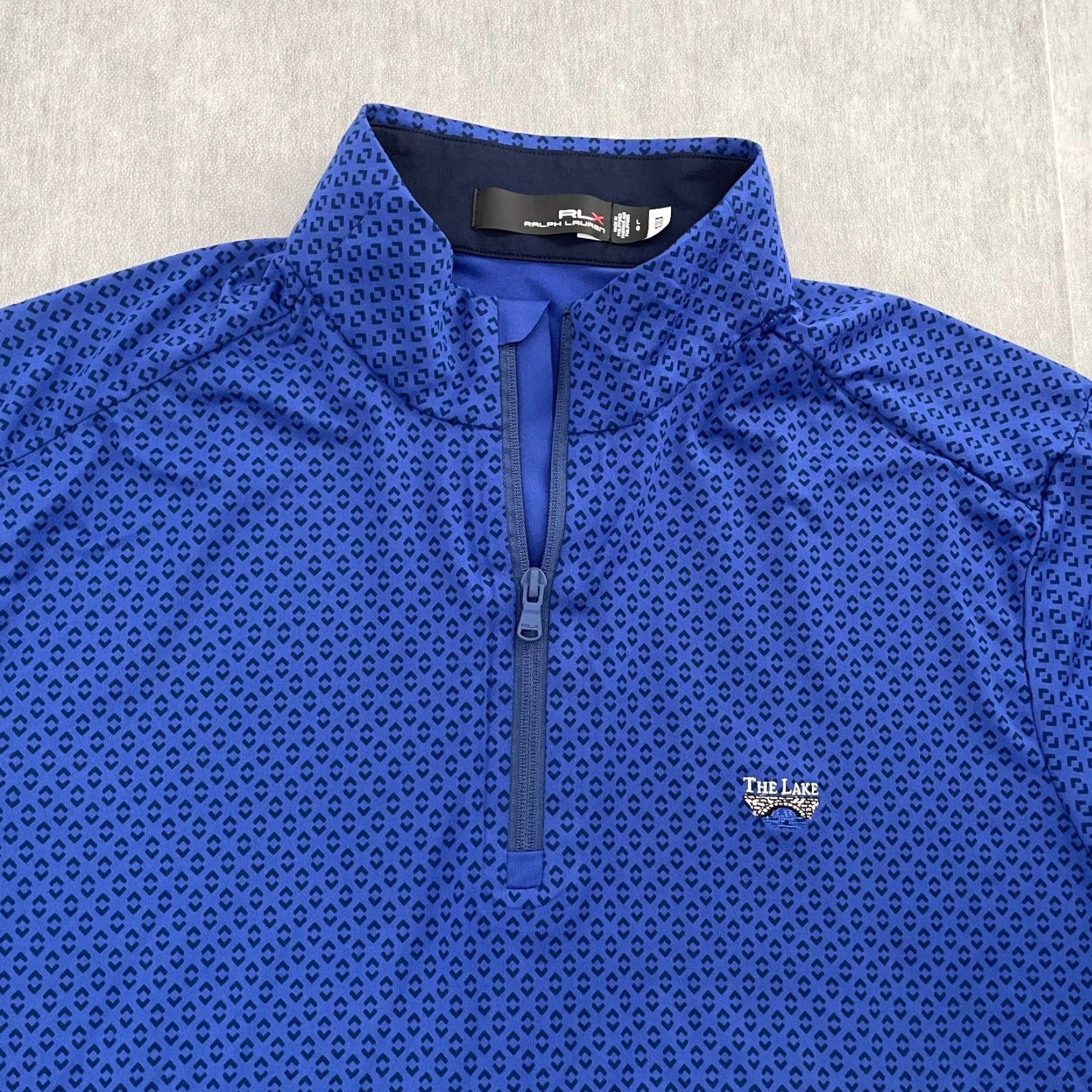 RLX Ralph Lauren Ralph Lauren RLX Sweater Adult Large Blue 1/4 Zip Performance The Lake Pullover Size US L / EU 52-54 / 3 - 2 Thumbnail