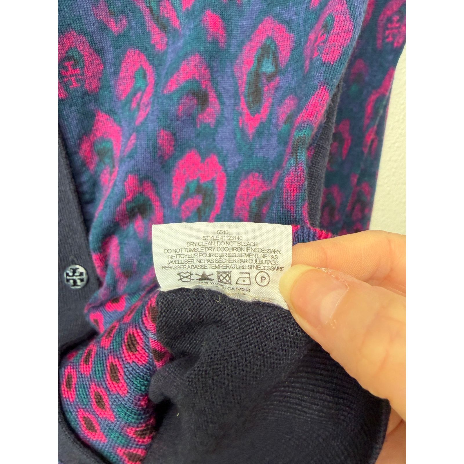 Tory Burch Tory Burch Brady Wool Cardigan Women XS Multicolor Size XS / US 0-2 / IT 36-38 - 12 Thumbnail