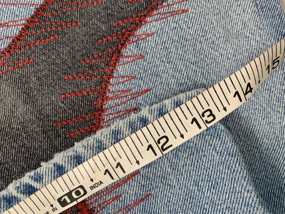 Levi's Vintage upcycled custom baggy denim Size US 32 / EU 48 - 14 Thumbnail
