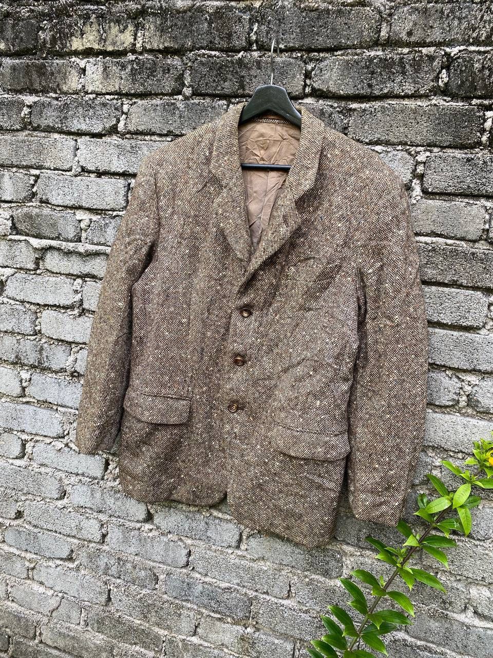 BIGI Vintage 80s Mens Bigi Wool Blazer Made In Japan Size US M / EU 48-50 / 2 - 2 Thumbnail