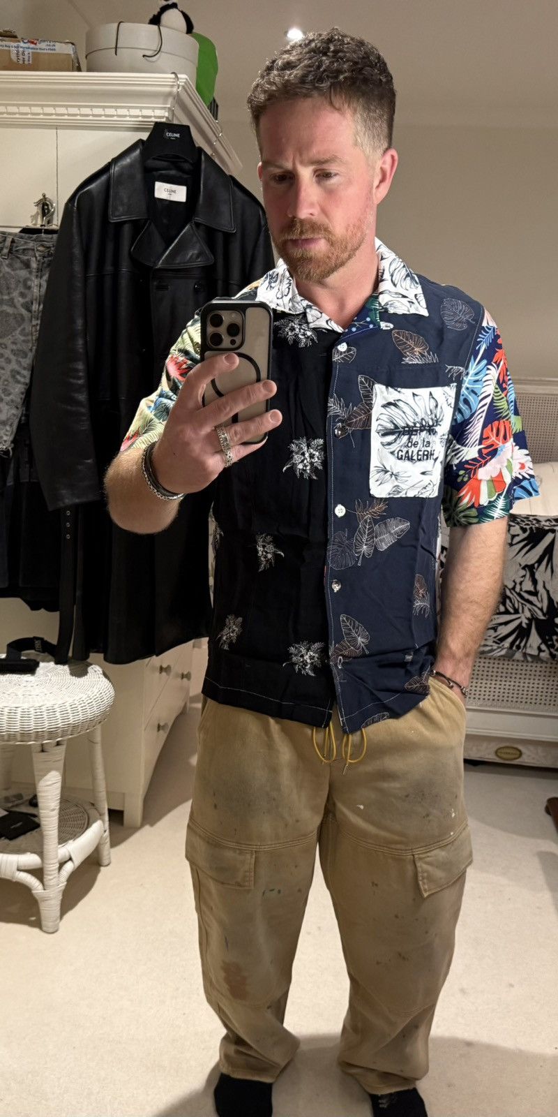 Gallery Dept. Gallery Dept Parker patchwork Hawaiian camp collar shirt S Size US S / EU 44-46 / 1 - 7 Thumbnail