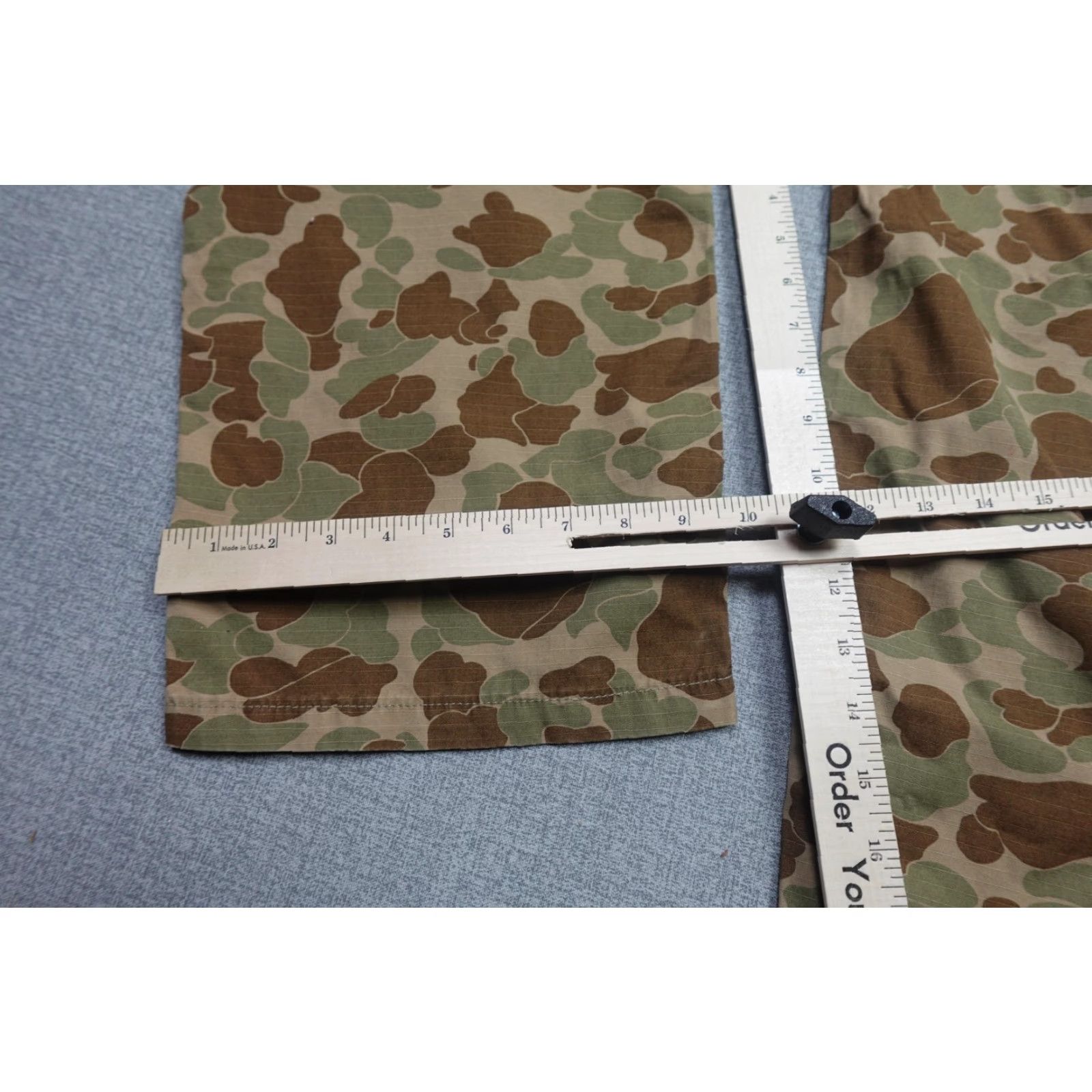 Levi's Levi's XX Cargo Baggy Pants Men 33x30 Green Camouflage Workwear Casual pants Cotton Canvas Adjustable Waist NWT Size US 33 - 7 Thumbnail