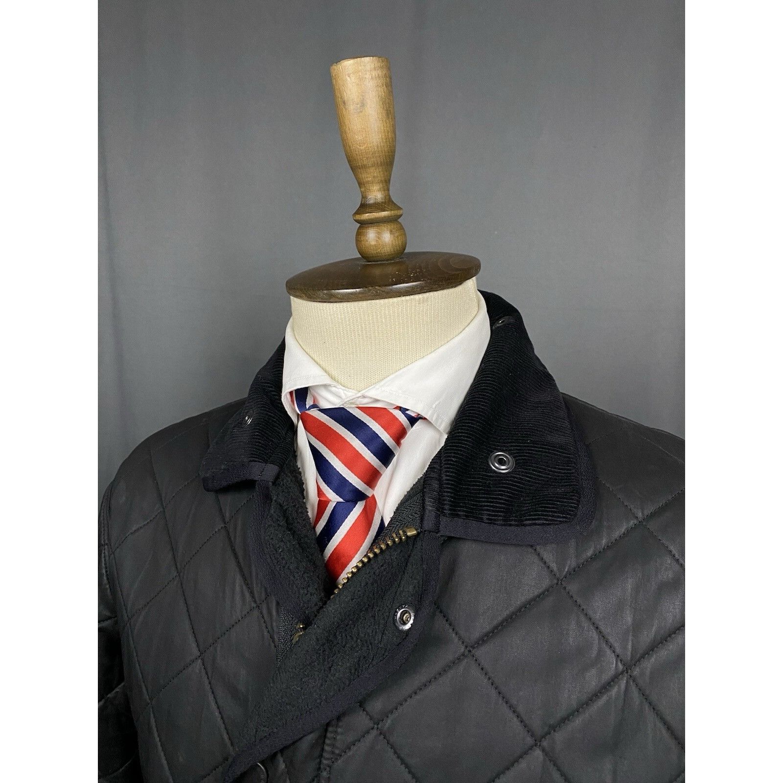 Barbour Barbour Duracotton Polarquit Men's Black Insulated Fleeced Q Size US M / EU 48-50 / 2 - 5 Thumbnail