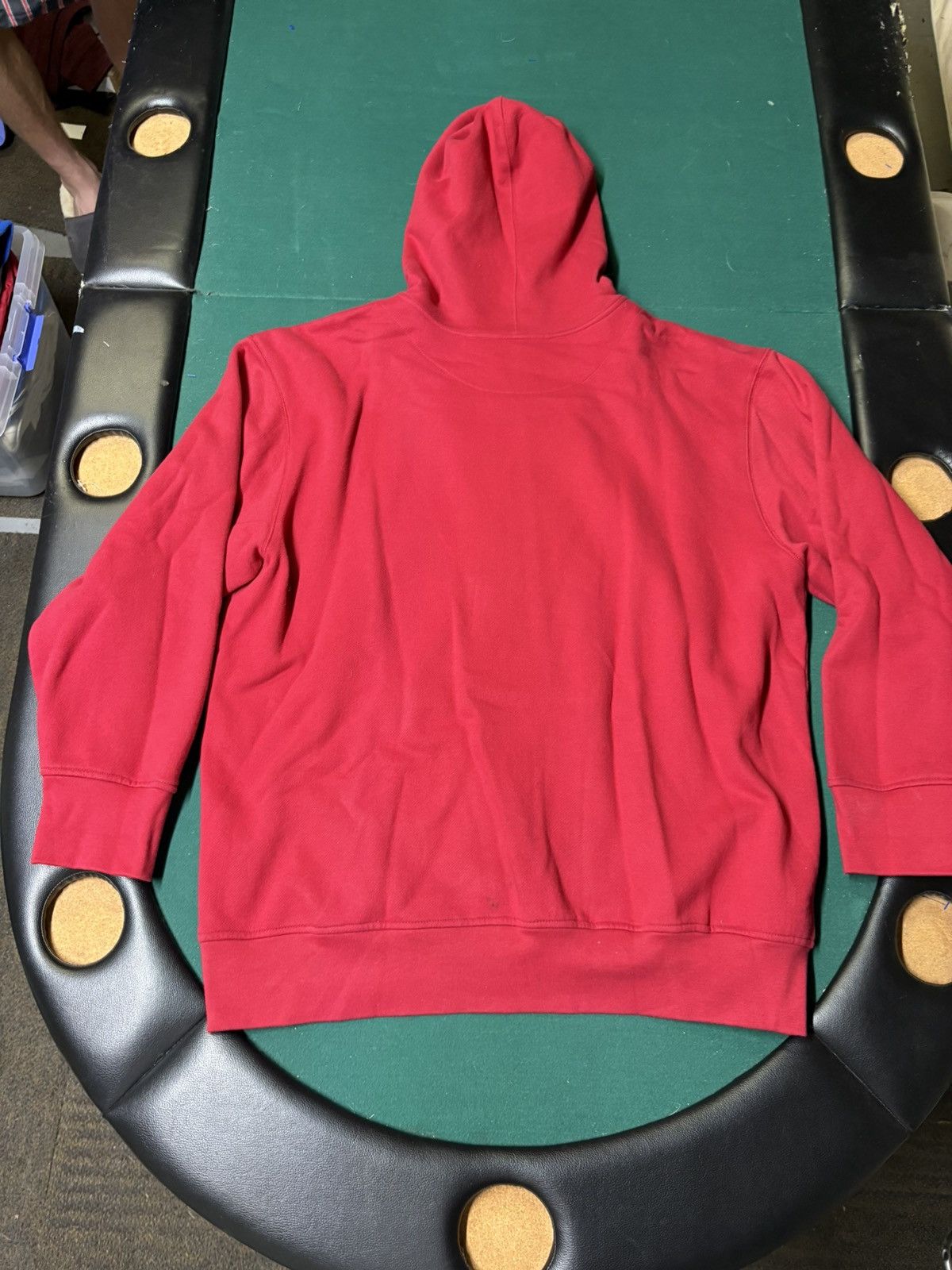 Reebok Reebok Red Zip Up Hoodie XL Vintage Style Made in Kenya Size US XL / EU 56 / 4 - 5 Thumbnail