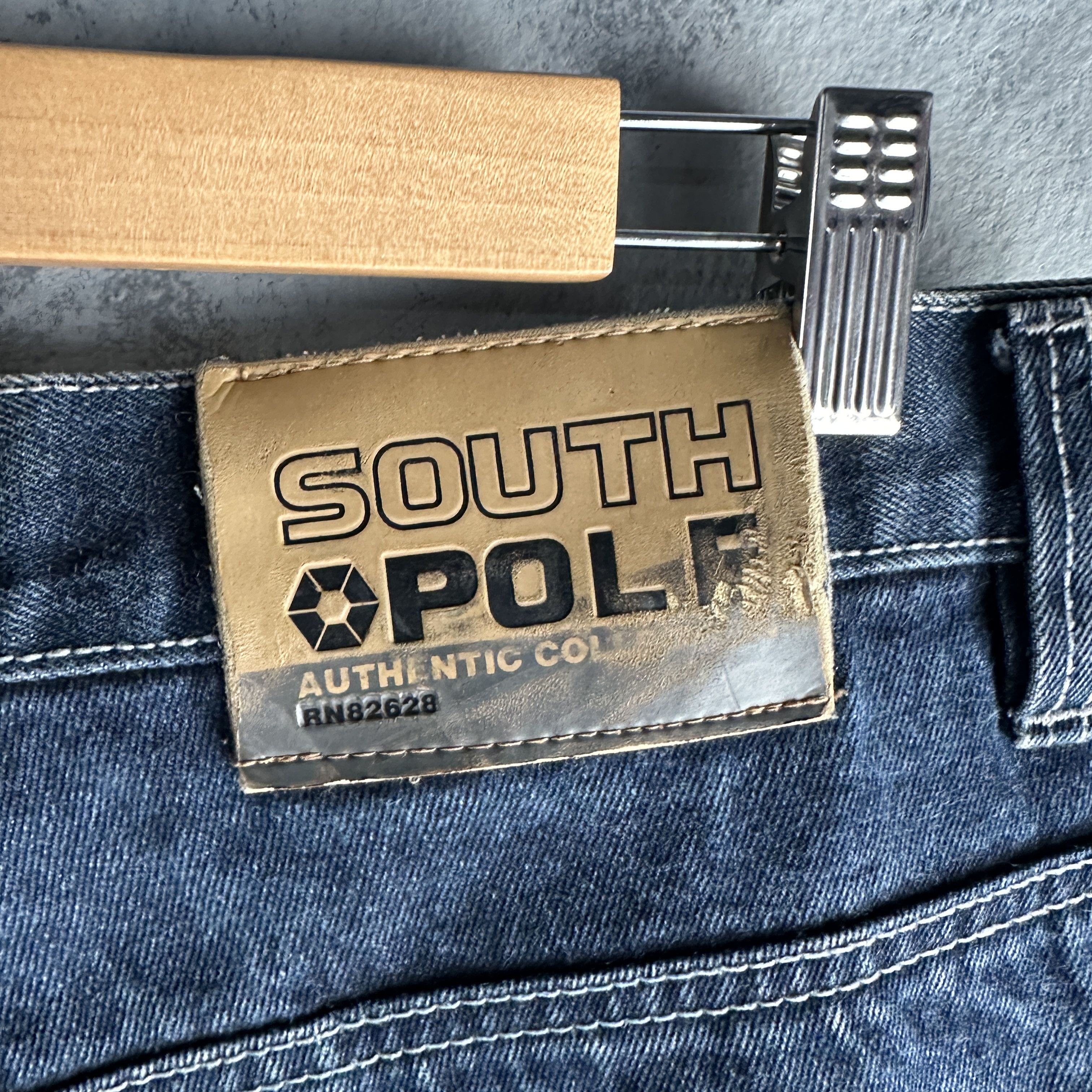 Southpole Vtg Y2k Southpole Shorts Carpenter Baggy Hip Hop Embroidered Size US 36 / EU 52 - 5 Thumbnail