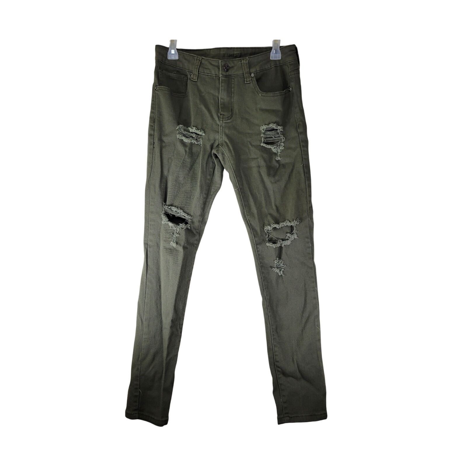 rue21 Rue 21 Distressed 30/32 Skinny Supreme Flex Chino Denim Size US 30 / EU 46 - 1 Thumbnail