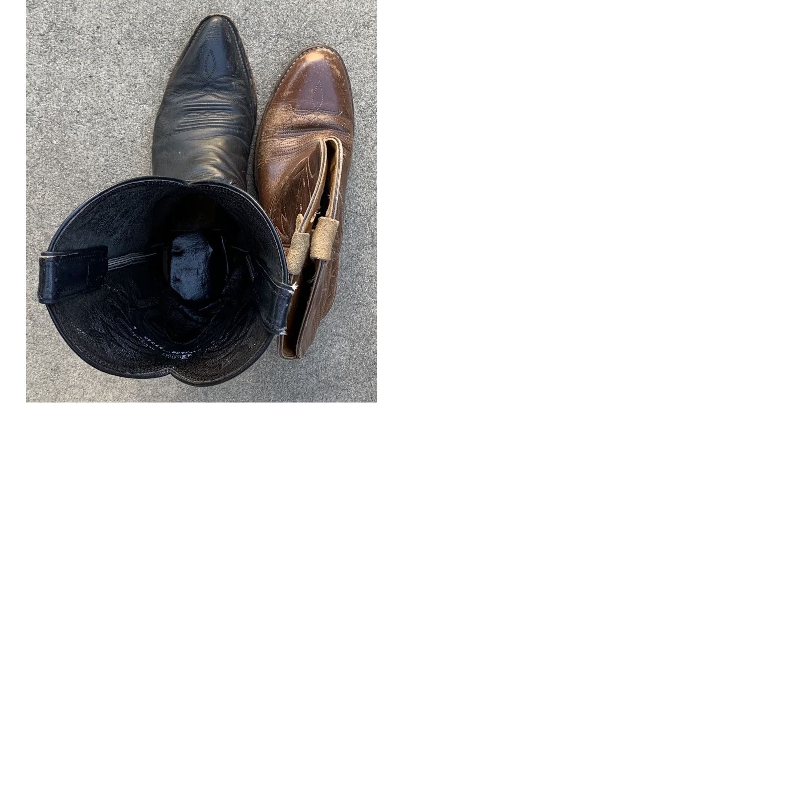 Vintage VINTAGE Alberta Boot Company Canada cowboy boots western cowgirl brown size 6 D Size US 6 / IT 36 - 9 Thumbnail