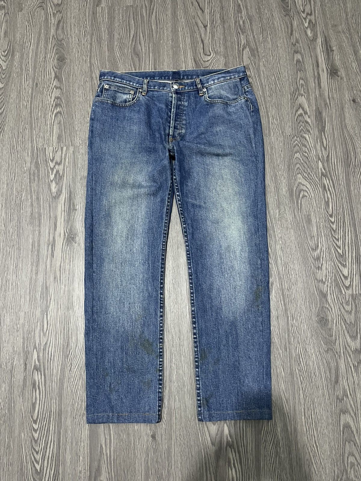 Japanese Brand 🇯🇵A.P.C Rue Madame Pres Du Luxembourg denim pants Size US 32 / EU 48 - 1 Thumbnail