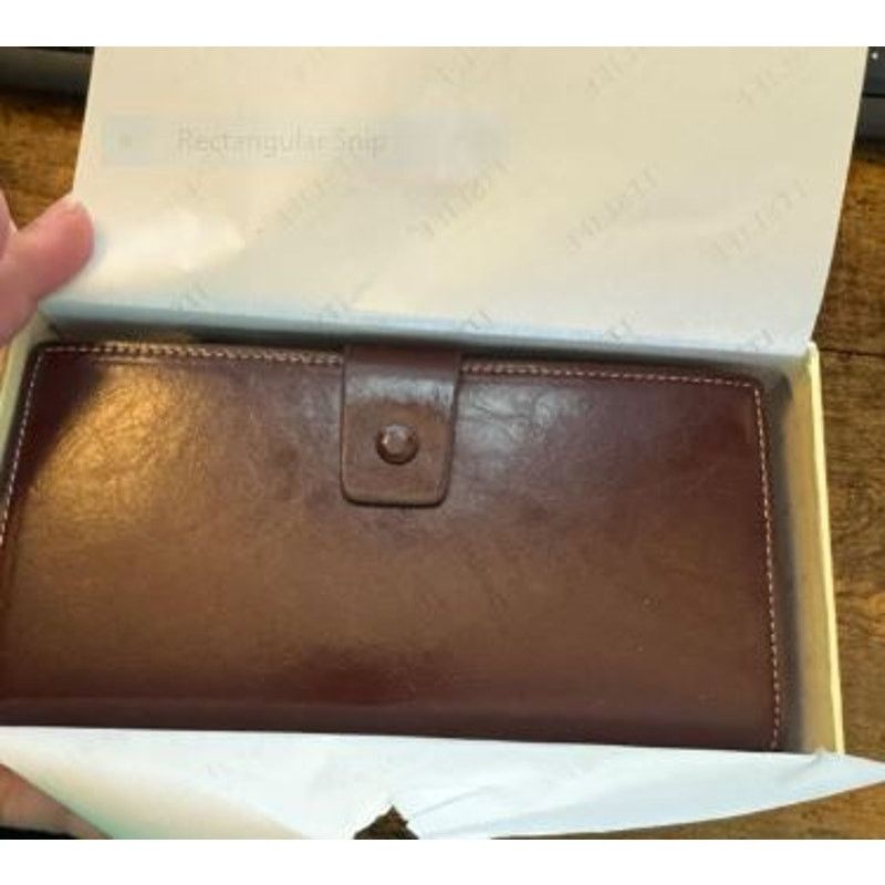 Other Women's RFID Blocking Large Capacity Genuine Leather Wallet Size ONE SIZE - 1 Thumbnail