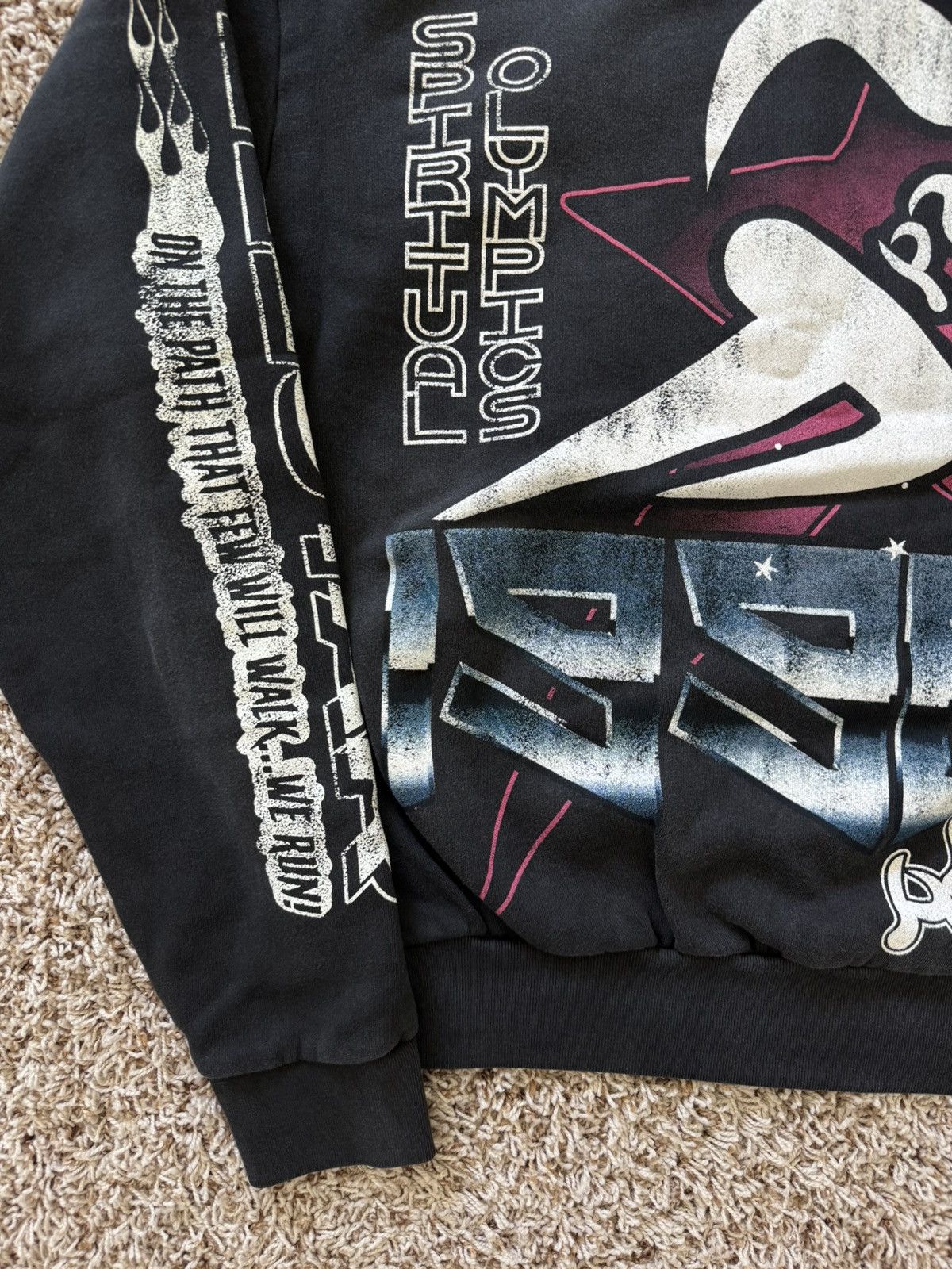 HELLSTAR Hellstar Racer Hoodie Black (NFC) Size US S / EU 44-46 / 1 - 3 Thumbnail