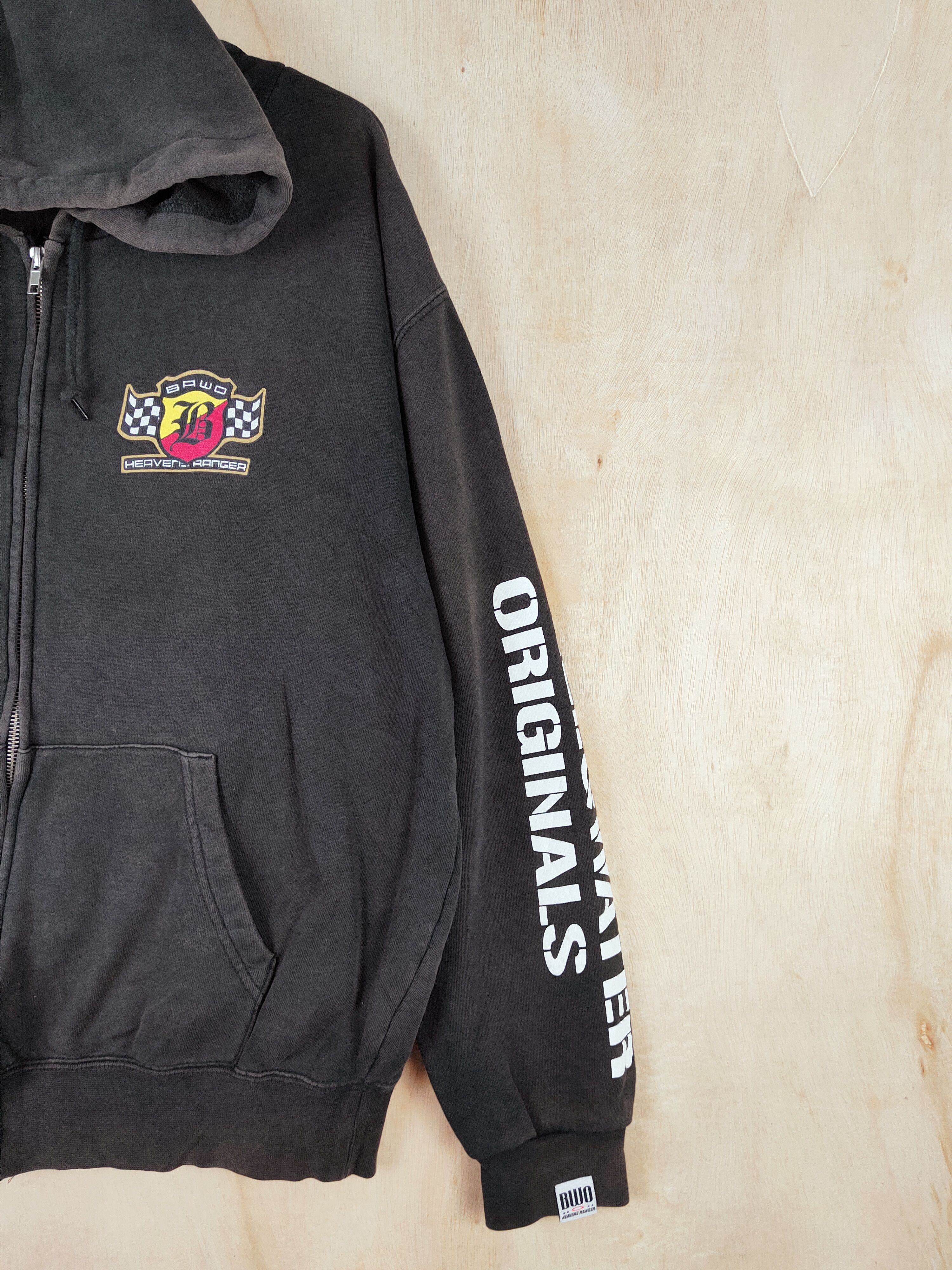Japanese Brand × Vintage Breeze & Water original Bawon Faded Hoodie Sweaters #S2585 Size US M / EU 48-50 / 2 - 7 Thumbnail