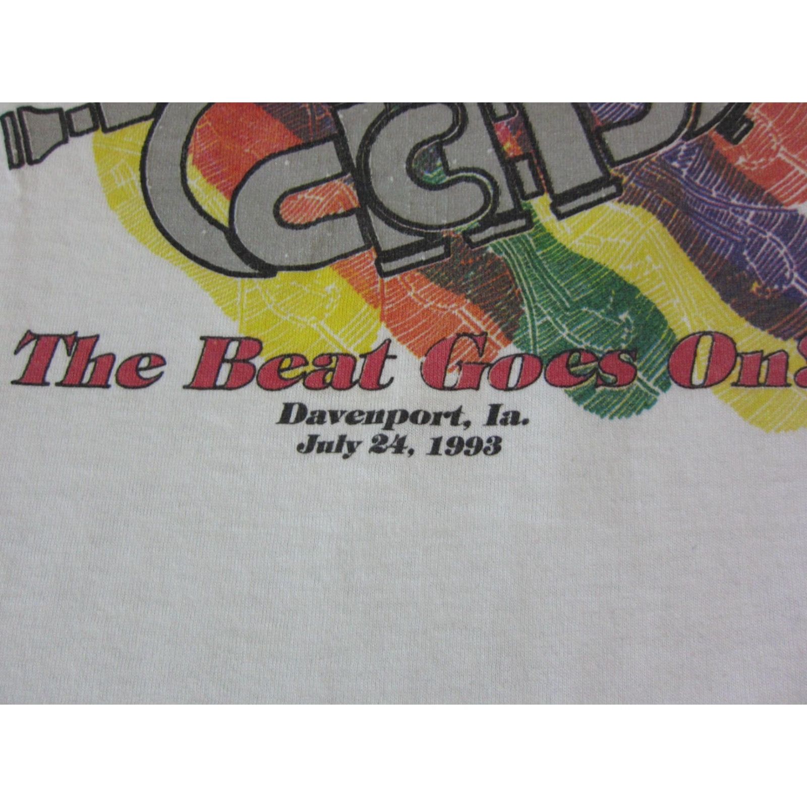 Fruit Of The Loom VINTAGE Fruit of the Loom Shirt Mens XL White 90s USA Marathon 1A Crew Neck Short Sleeve T-Shirt Classic Category Size US XL / EU 56 / 4 - 4 Thumbnail