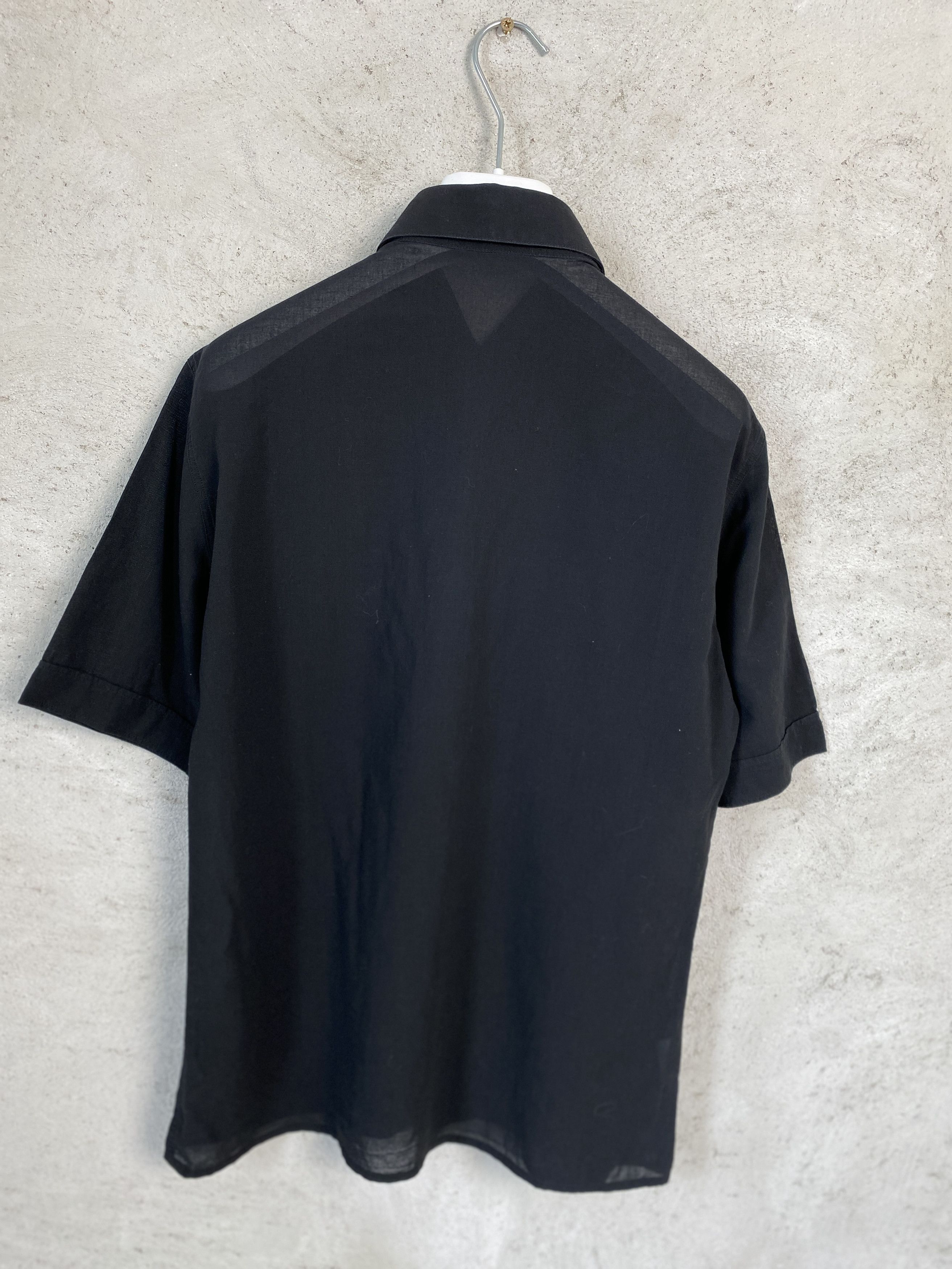 Raf Simons Raf Simons SS03 Consumed Shirt black on black Size US S / EU 44-46 / 1 - 4 Thumbnail