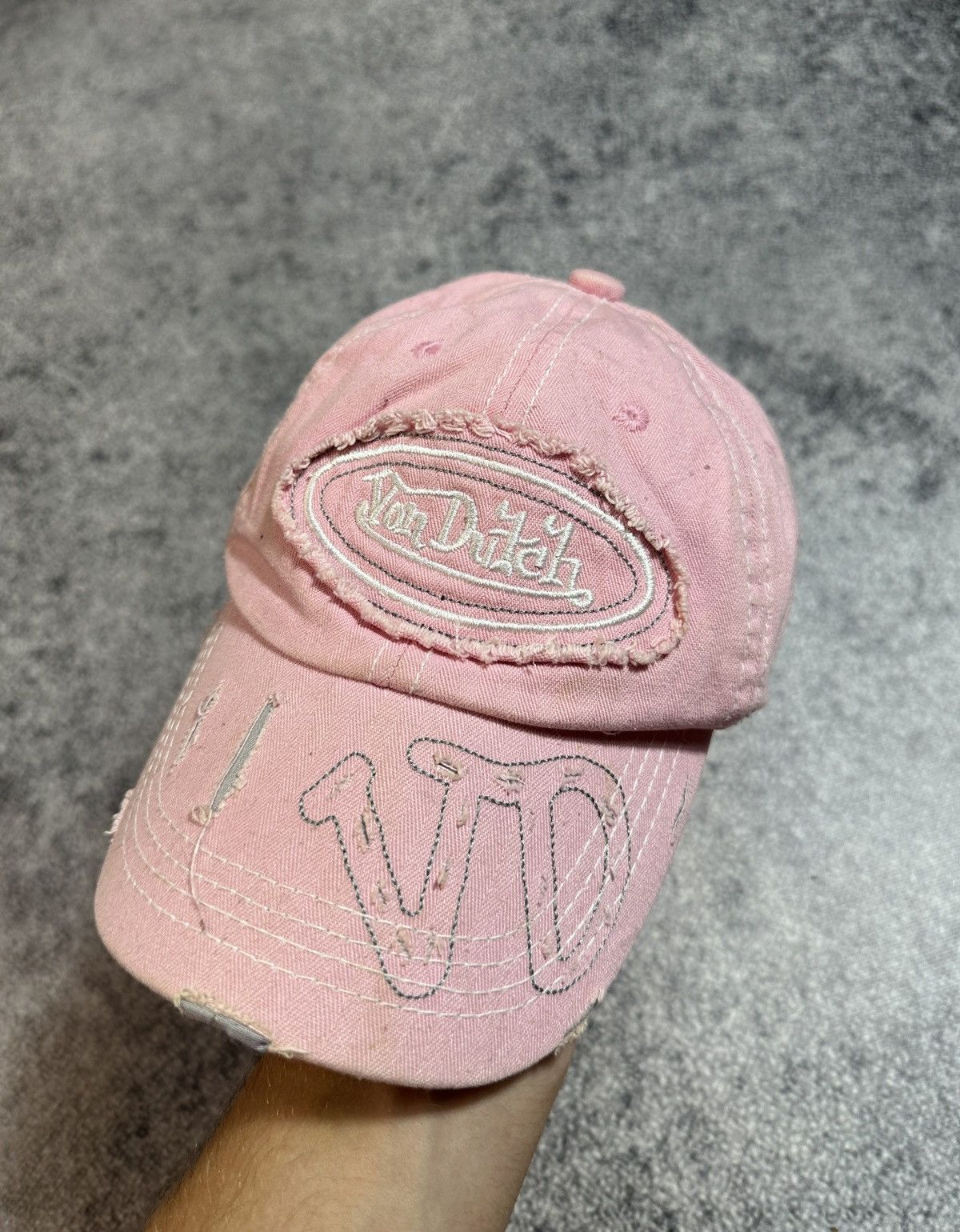 Vintage × Von Dutch Y2k vintage Von Dutch Logo cap Streetwear rare hat USA Size ONE SIZE - 1 Thumbnail