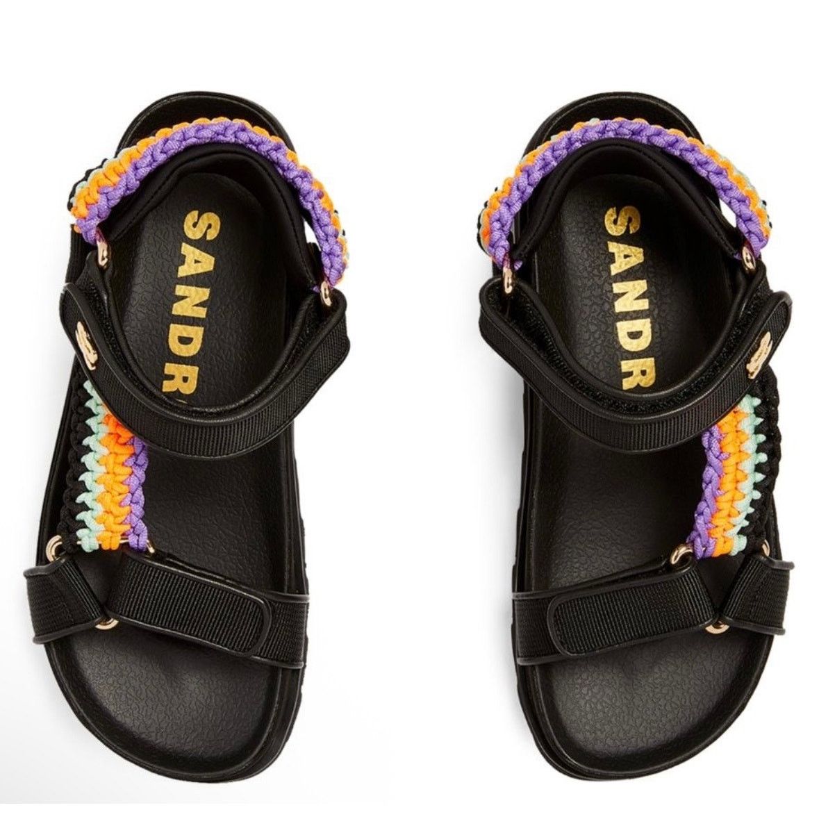 Sandro NEW Sandro Crochet-knit Braided Sandals FR 37 / 6.5 Size US 6.5 / IT 36.5 - 4 Thumbnail