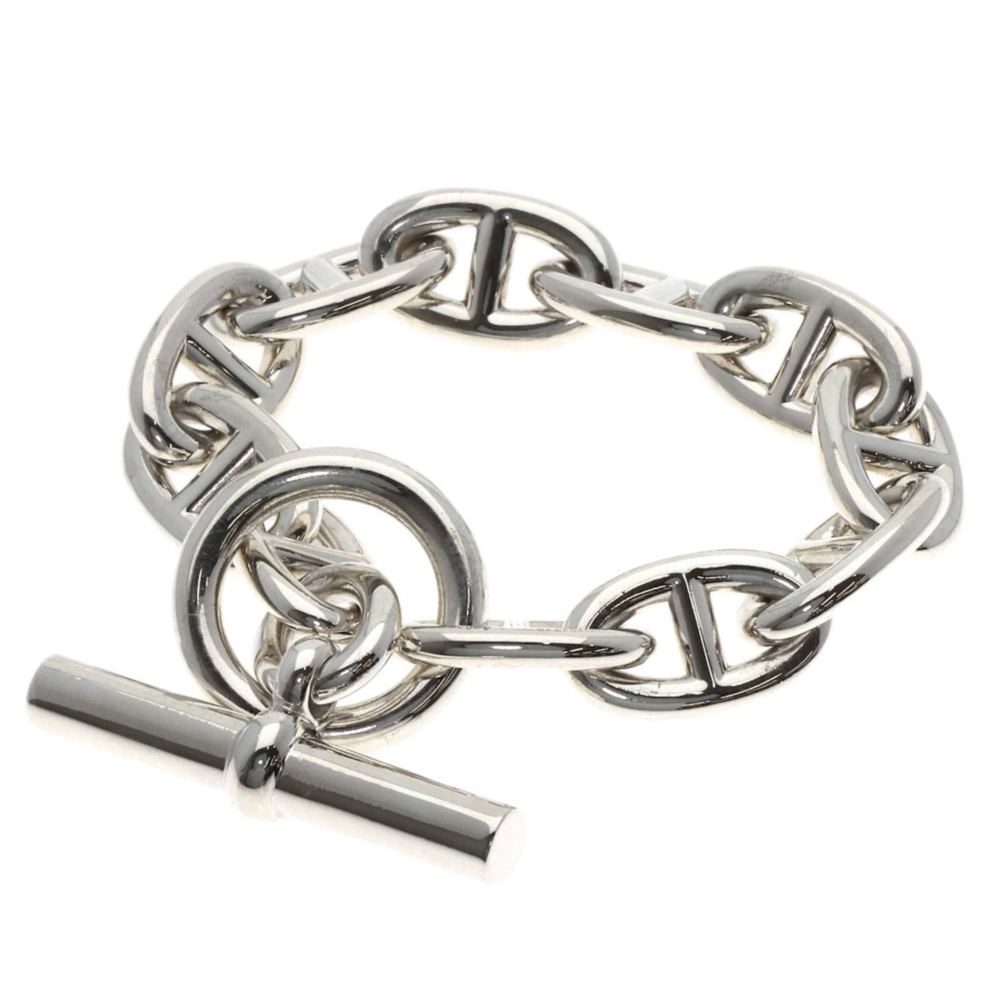 Hermes Hermes Hermès Chaine d'Ancre TGM 11-link bracelet in silver for women Size ONE SIZE - 1 Thumbnail