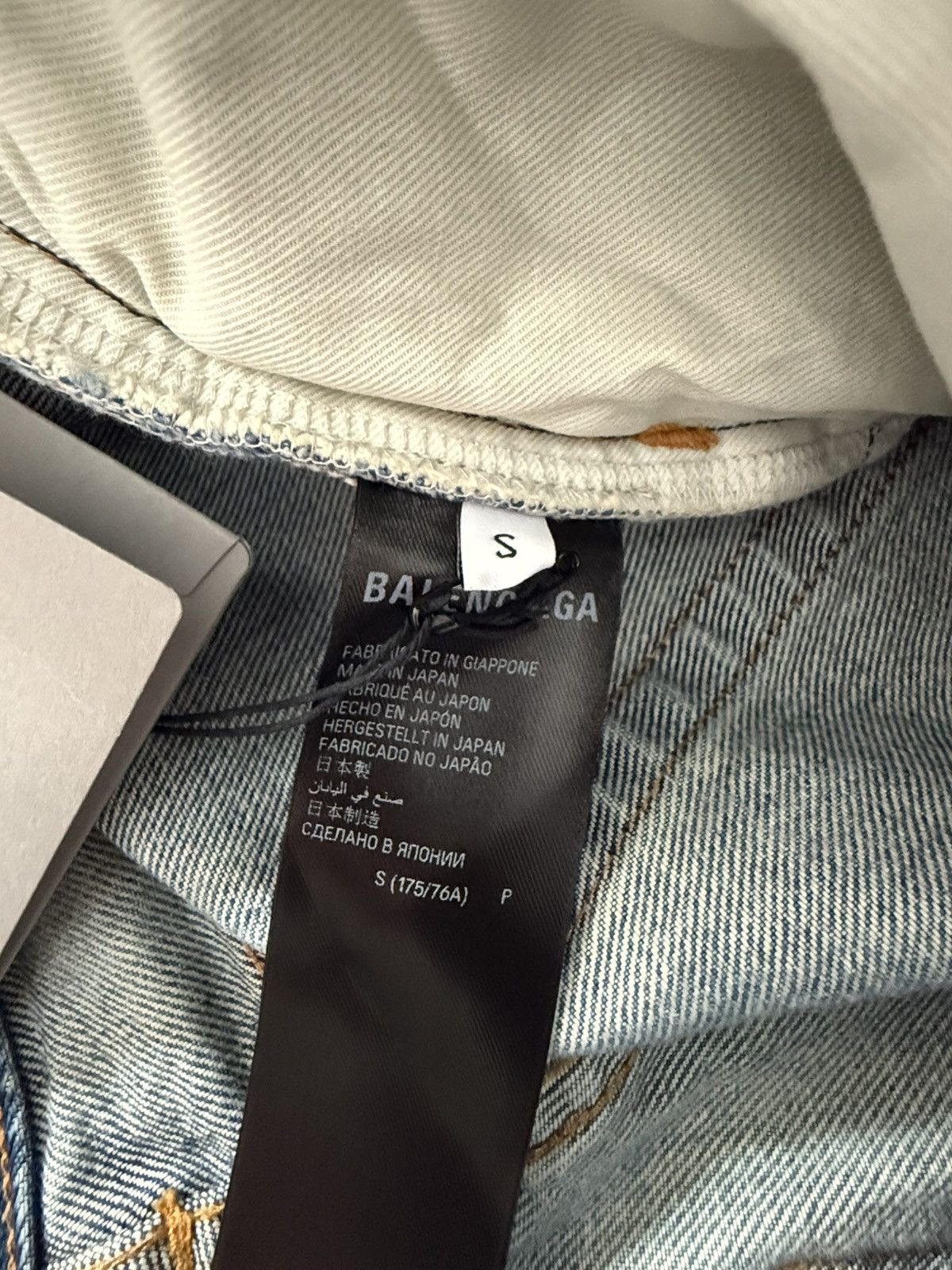 Balenciaga *1660MSRP* Balenciaga Denim Shorts JORTS Sz. S Size US 32 / EU 48 - 8 Thumbnail