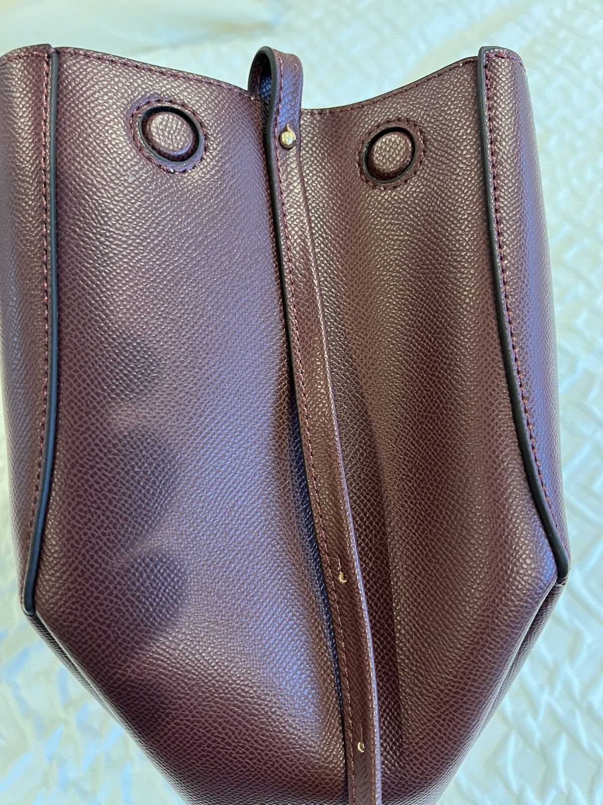 Polene Cyme Mini EDITION TEXTURED BLACK CHERRY Size ONE SIZE - 9 Thumbnail