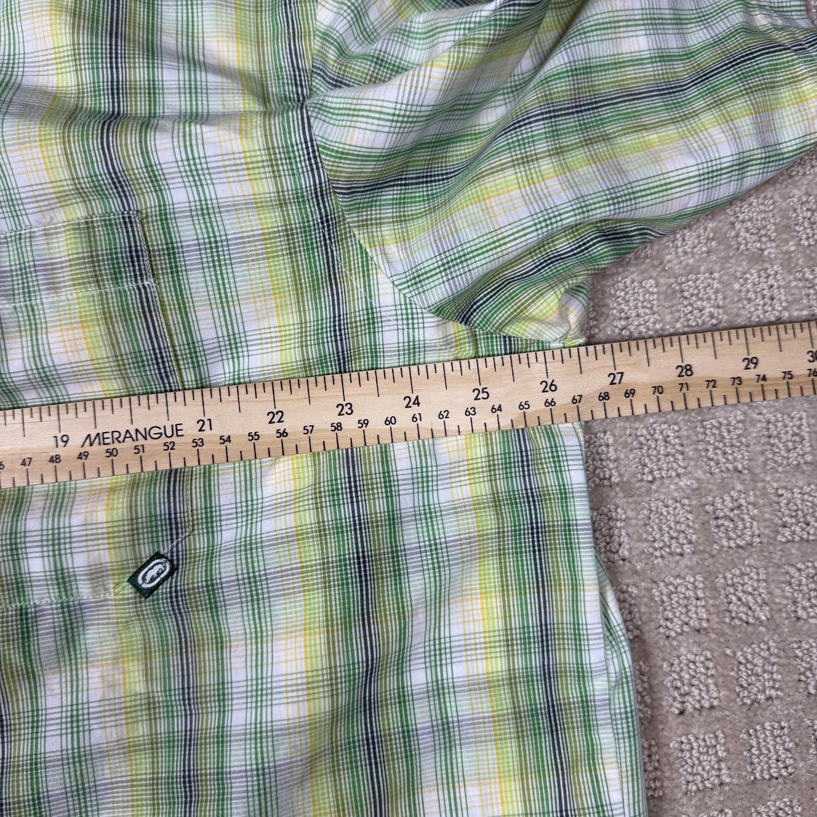 Ecko Unltd. Ecko Unltd Y2K Green Plaid Button Up XXL Size US XXL / EU 58 / 5 - 3 Thumbnail