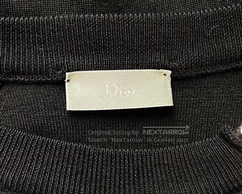 Dior Dior Black irregular zipper sweatshirt Size US S / EU 44-46 / 1 - 7 Thumbnail