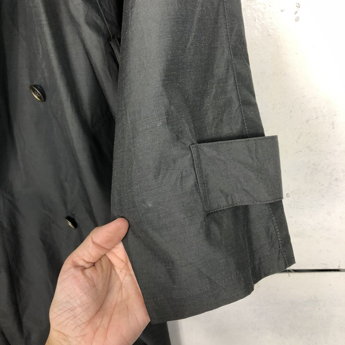 Japanese Brand 🔥VINTAGE LONG JACKET RAMOWEAR JAPAN ISSEY MIYAKE Size US M / EU 48-50 / 2 - 16 Thumbnail