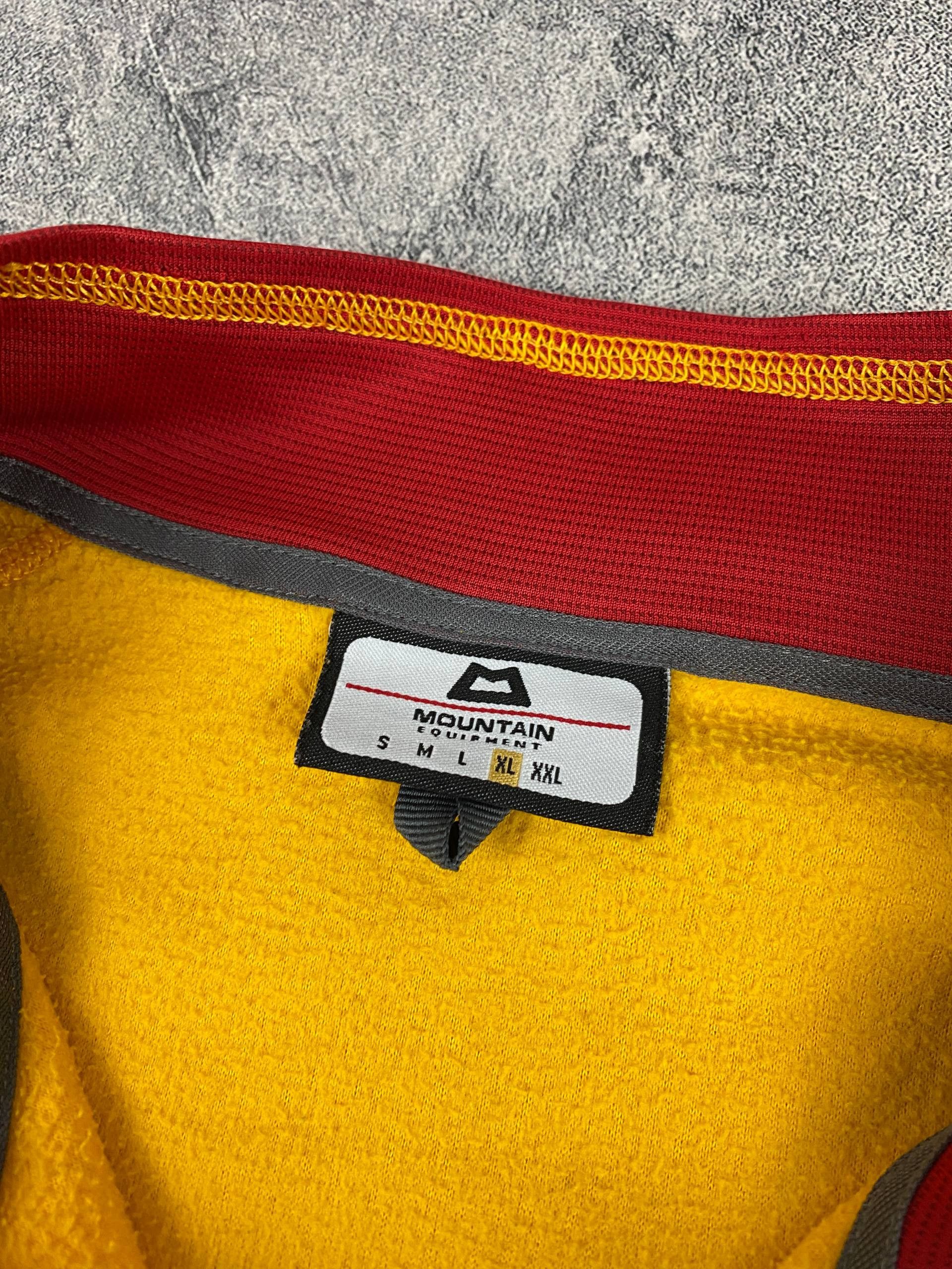 Mountain Equipment Company Mountain equipment fleece track zip jacket yellow size XL Size US XL / EU 56 / 4 - 6 Thumbnail