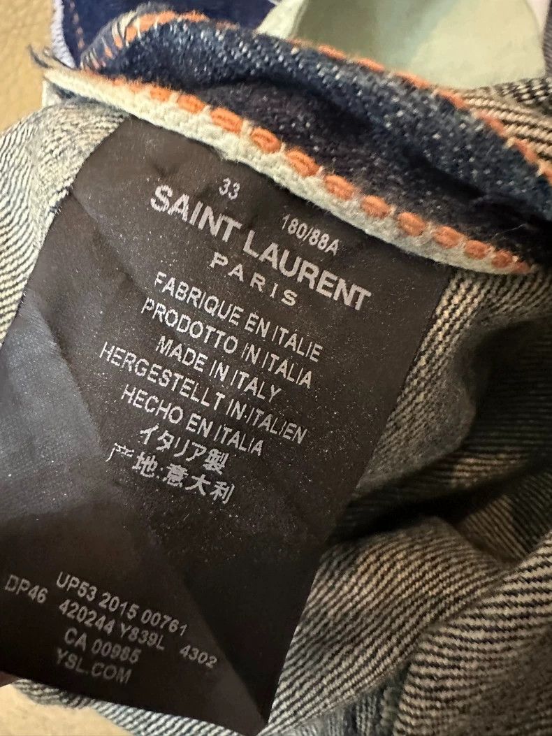Saint Laurent Paris Saint Laurent Paris Ripped jeans Size US 33 - 4 Thumbnail