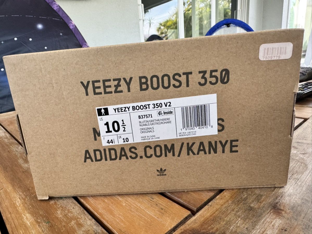 Adidas adidas Yeezy Boost 350 V2 blue tint Size US 10.5 / EU 43-44 - 8 Thumbnail
