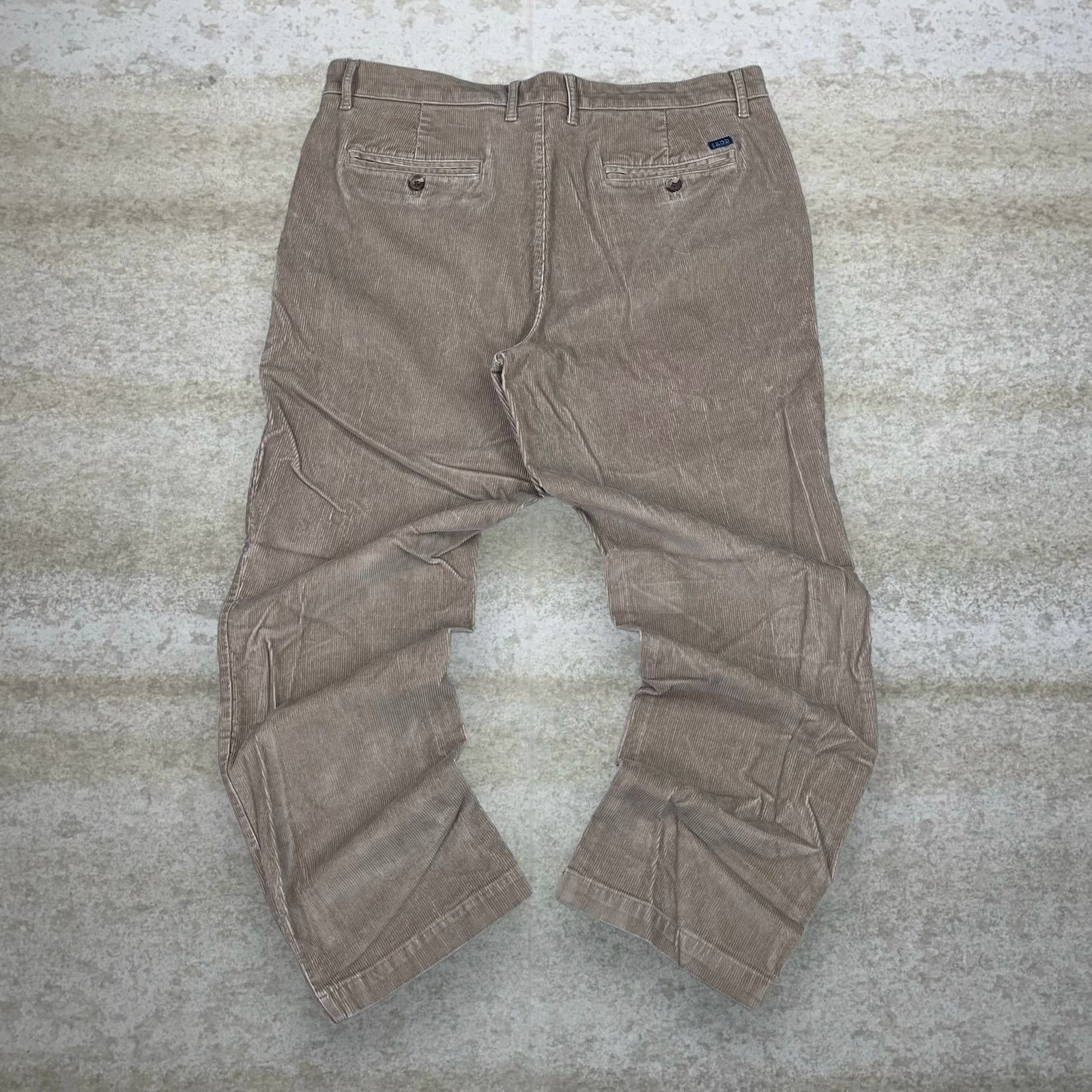 Izod Vintage Y2K Izod Corduroy Pants 36x30 Regular Straight Tan Size US 36 / EU 52 - 1 Thumbnail
