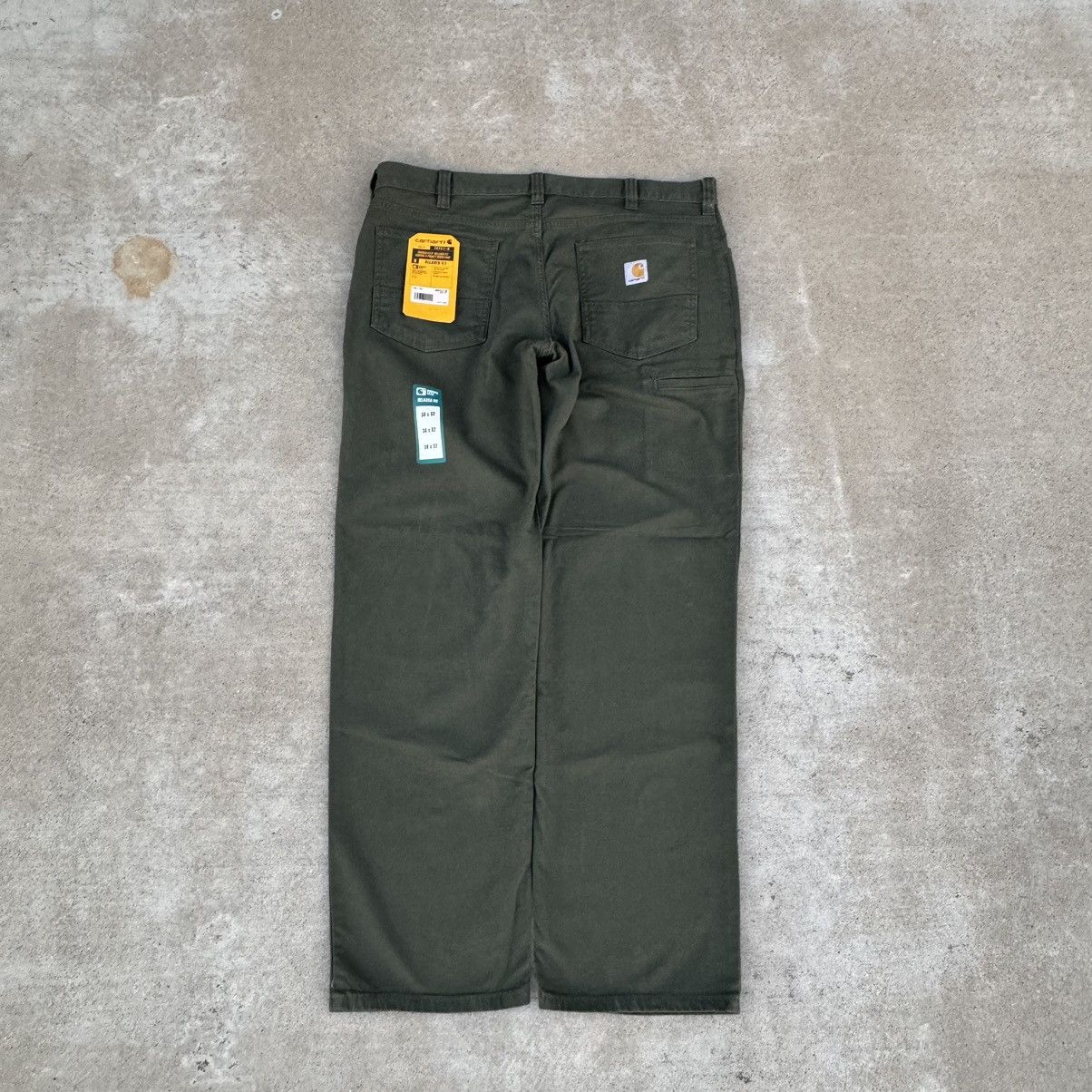 Carhartt × Dickies × JNCO Brand New Earth Tone Green Carhartt Carpenter Pants 38 Size US 38 / EU 54 - 2 Thumbnail