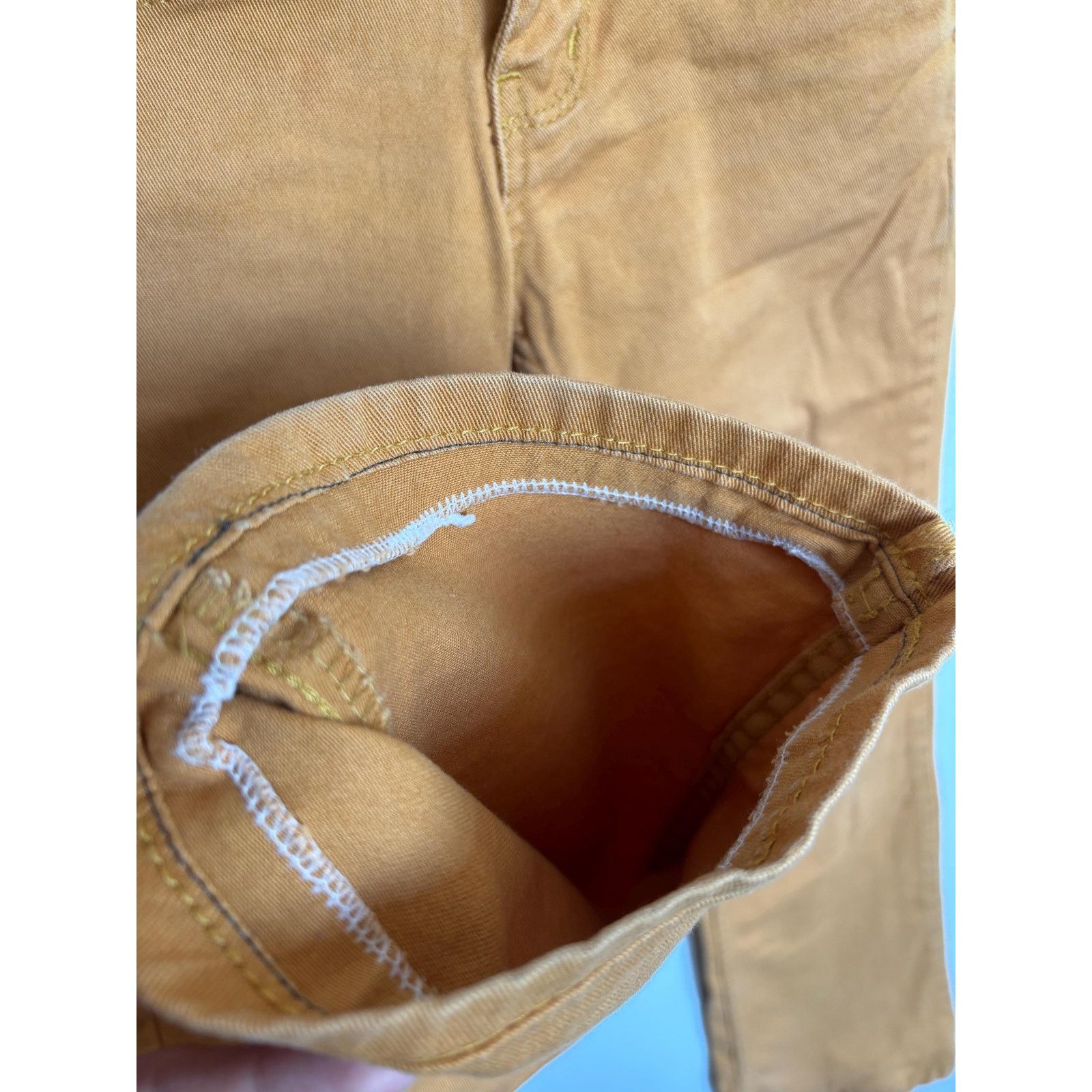 Levi's Levi's 510 W27 L34 USA 1996 Orange Stretch Bootcut Jean Size US 27 - 9 Thumbnail