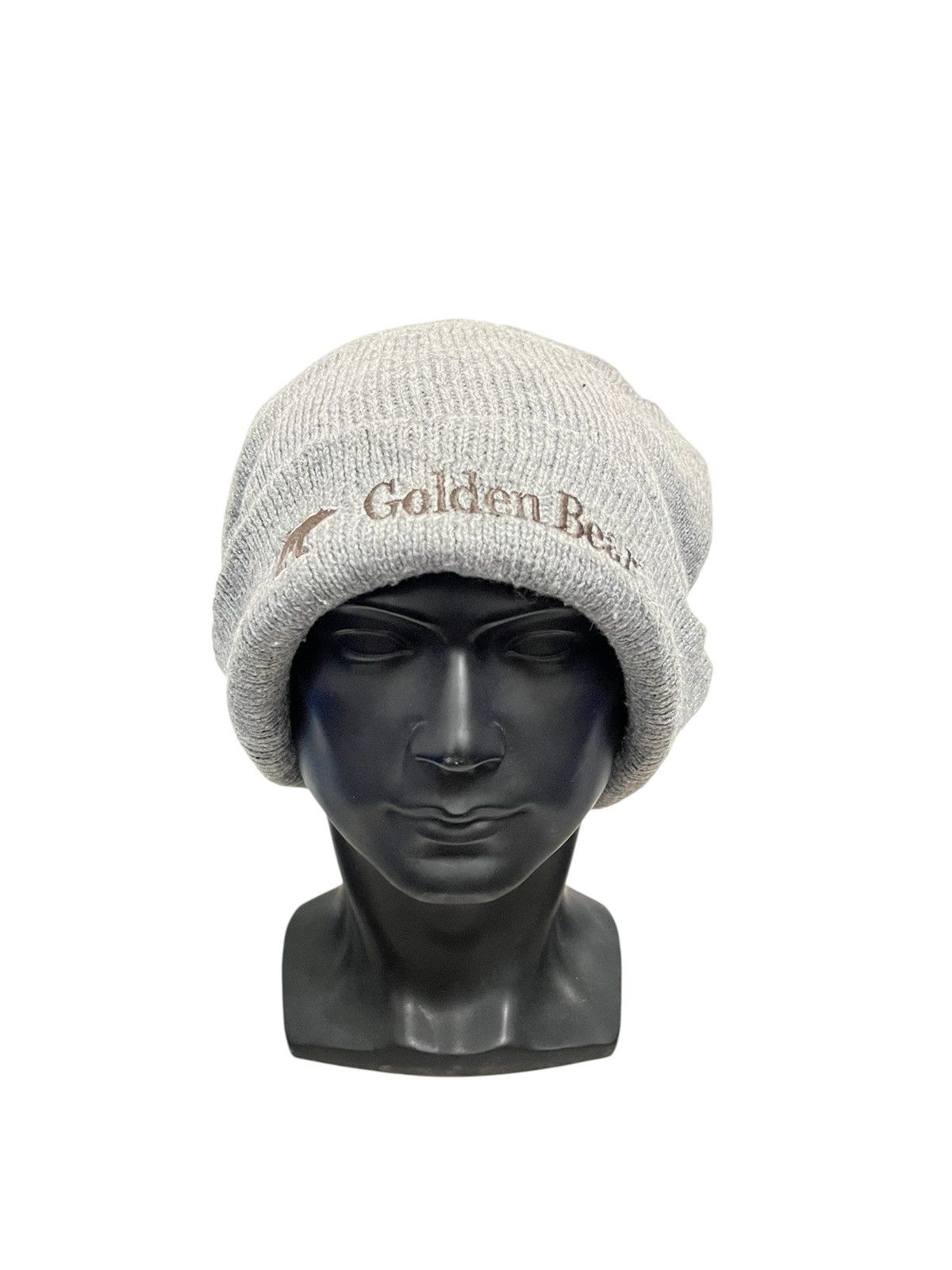 Golden Bear Golden Bear Spell Out Beanie Hat Size ONE SIZE - 1 Thumbnail