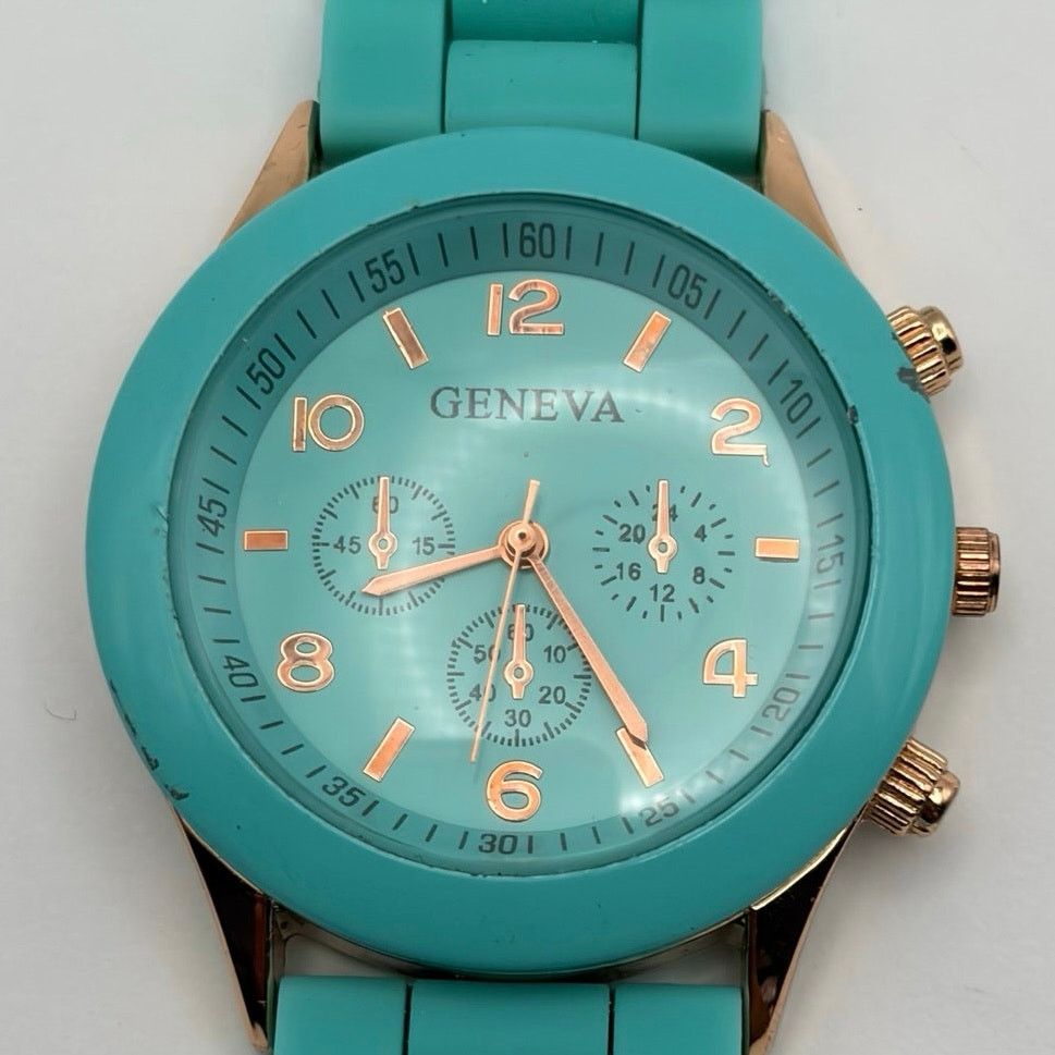 Geneva Turquoise Geneva Men’s Watch Size ONE SIZE - 3 Thumbnail