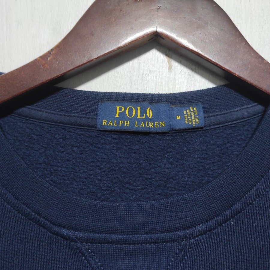 Polo Ralph Lauren Vintage POLO ralph lauren big spellout crewneck sweatshirt Size US M / EU 48-50 / 2 - 4 Thumbnail