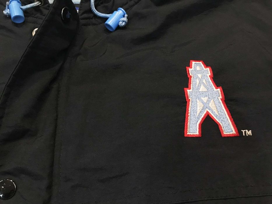 Vintage Vintage Starter NFL Houston Oilers Full Zip Puffer Jacket Grailed