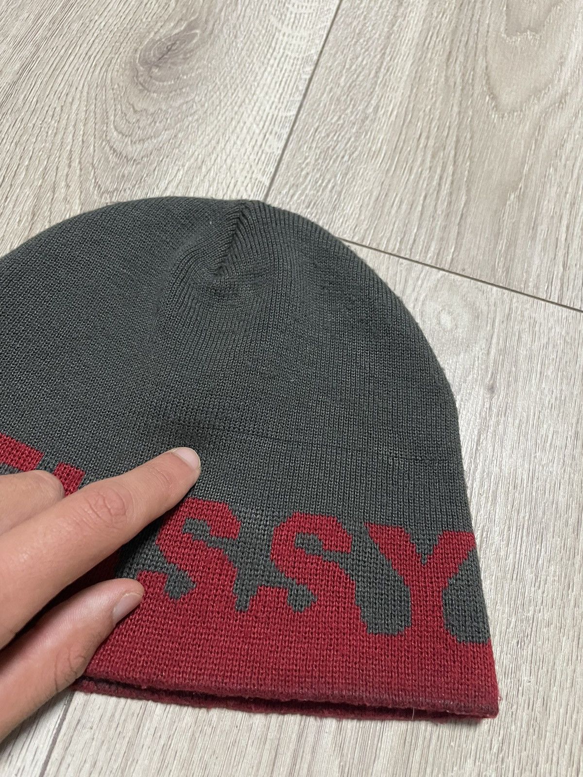 Stussy × Vintage Vintage Stussy Logo Beanie Hats 90s Size ONE SIZE - 8 Thumbnail