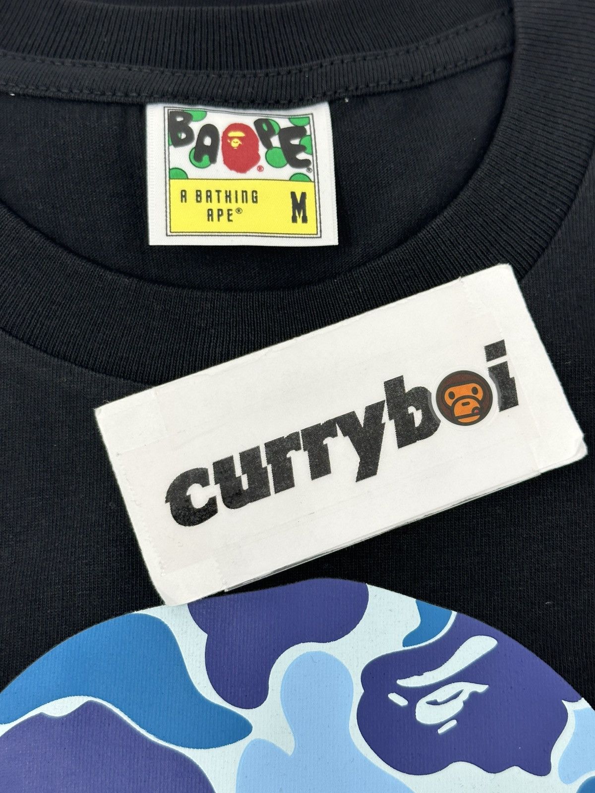 Bape BAPE ABC Camo By Bathing Ape Tee Black/Blue Size US M / EU 48-50 / 2 - 5 Thumbnail