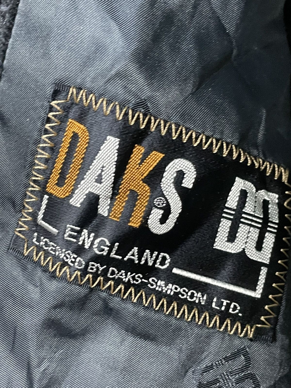 DAKS × Designer × Vintage Daks England Corduroy Blazer Coat (55) Size US XXS / EU 40 - 7 Thumbnail