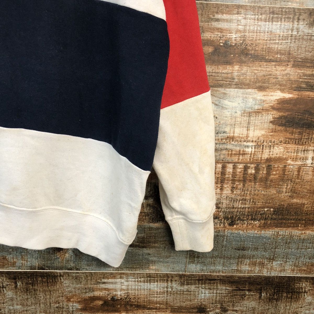 Converse Converse Vintage White Sweatshirt #A2548 Size US M / EU 48-50 / 2 - 8 Thumbnail