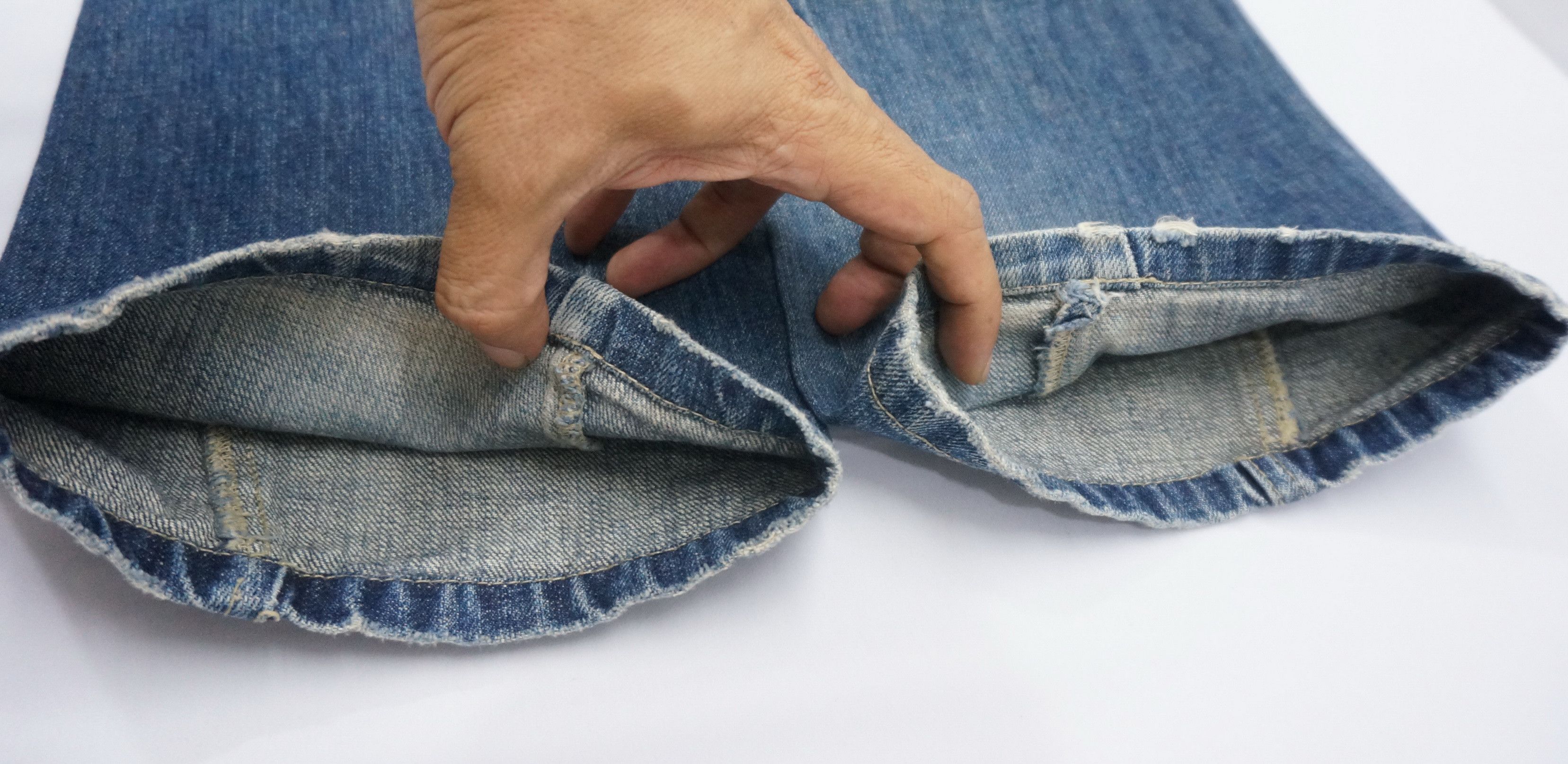 Japanese Brand TAKA-IQ Japan Vintage Jeans Size US 32 / EU 48 - 15 Thumbnail
