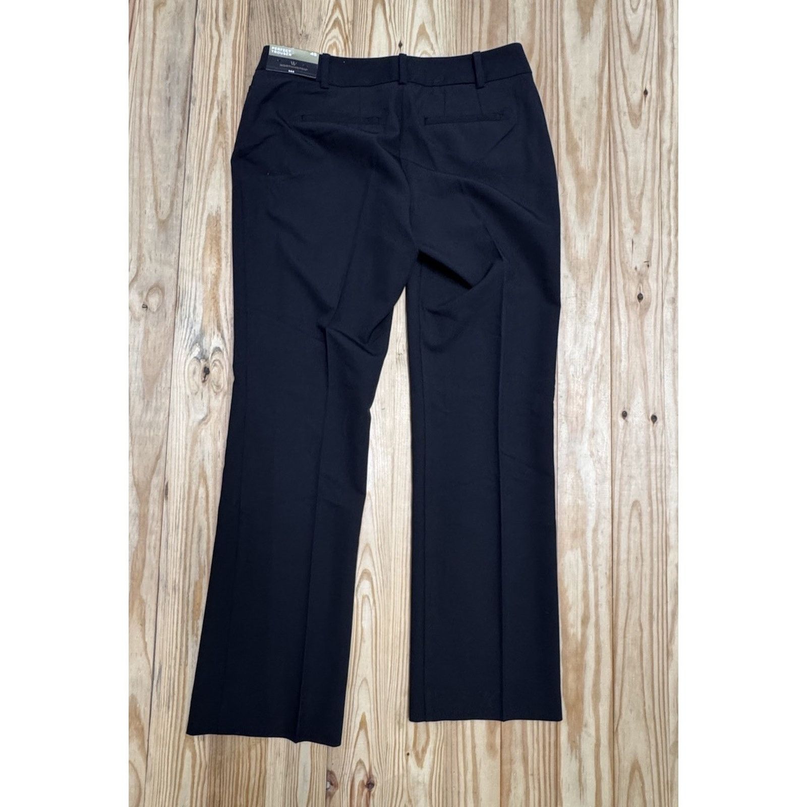Worthington Worthington Woman Trouser Black 4S Business Relaxed New NWT Size 27" / US 4 / IT 40 - 4 Thumbnail